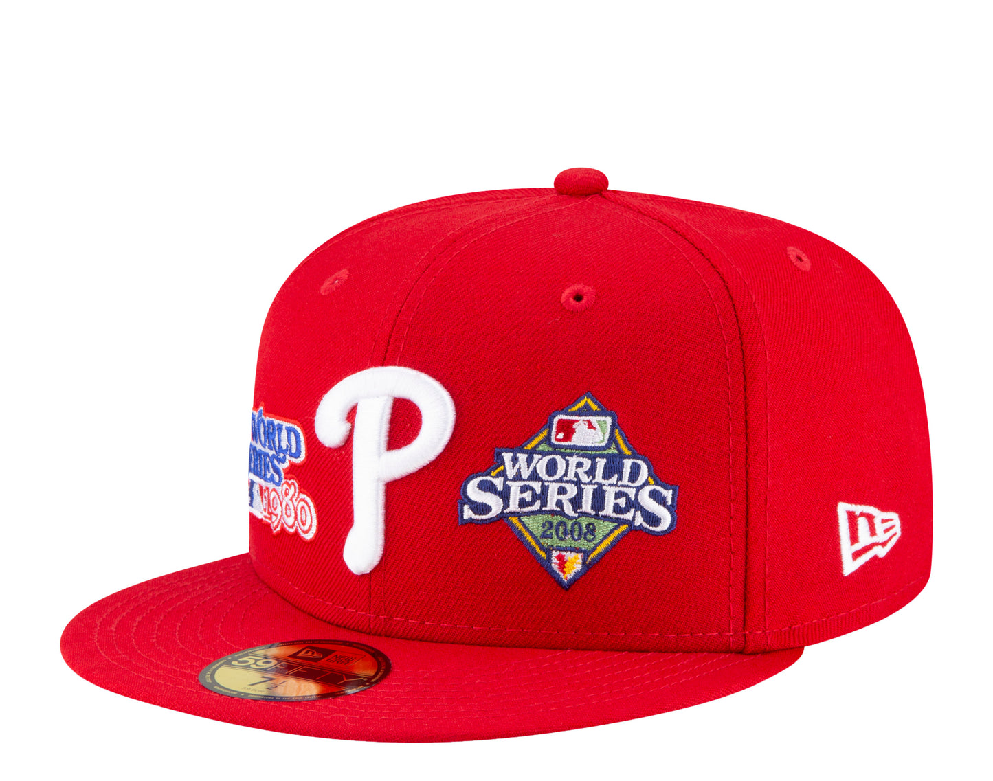 New Era 59Fifty MLB Philadelphia Phillies World Champions Fitted Hat W/ Grey Undervisor