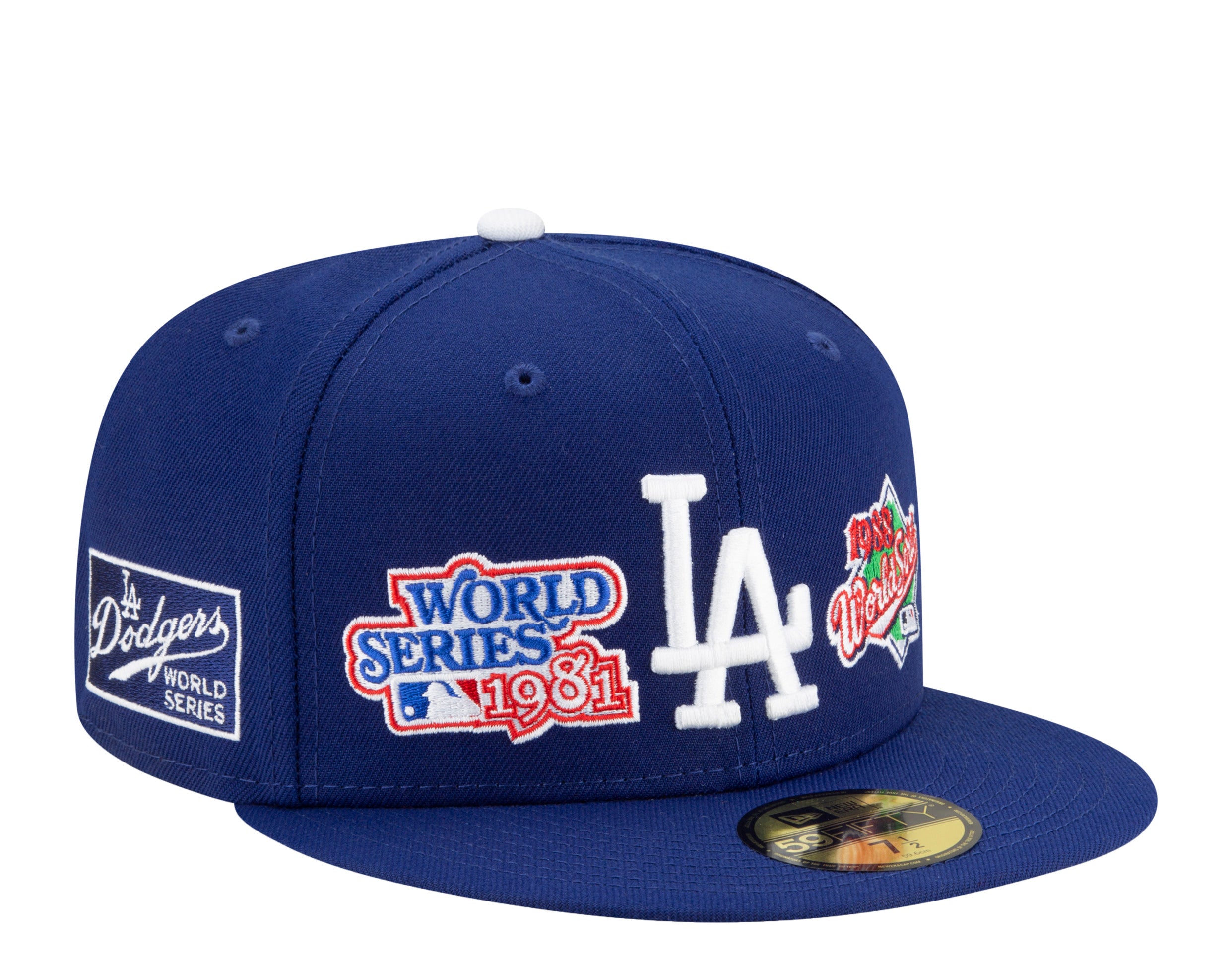 2020 Champions Los Angeles Dodgers Los Angeles Lakers 59Fifty Fitted Cap by  MLB x NBA x New Era