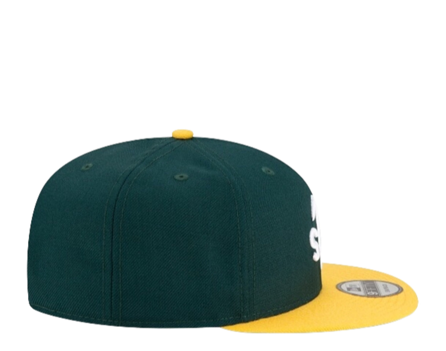 New Era 9Fifty MLB Oakland Athletics Upside Down Logo Snapback Hat