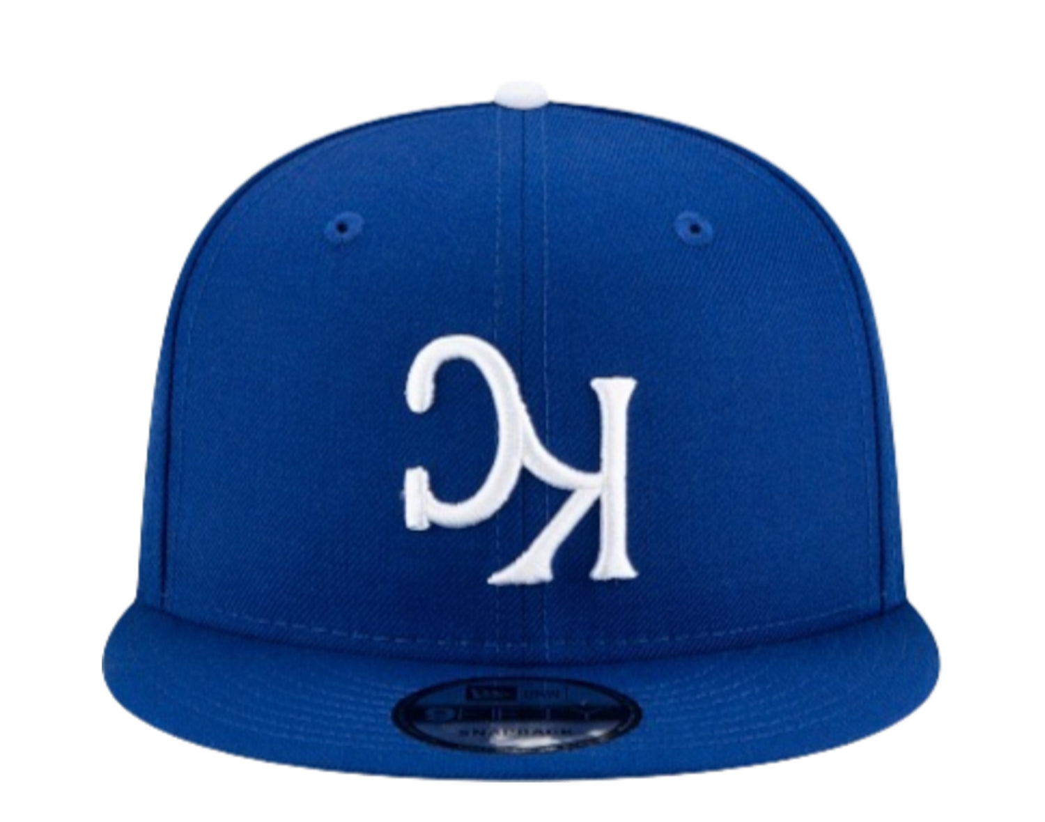 New Era 9Fifty MLB Kansas City Royals Upside Down Logo Snapback Hat