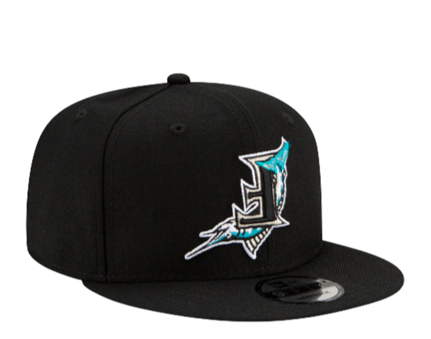 New Era 9Fifty MLB Florida Marlins Upside Down Logo Snapback Hat