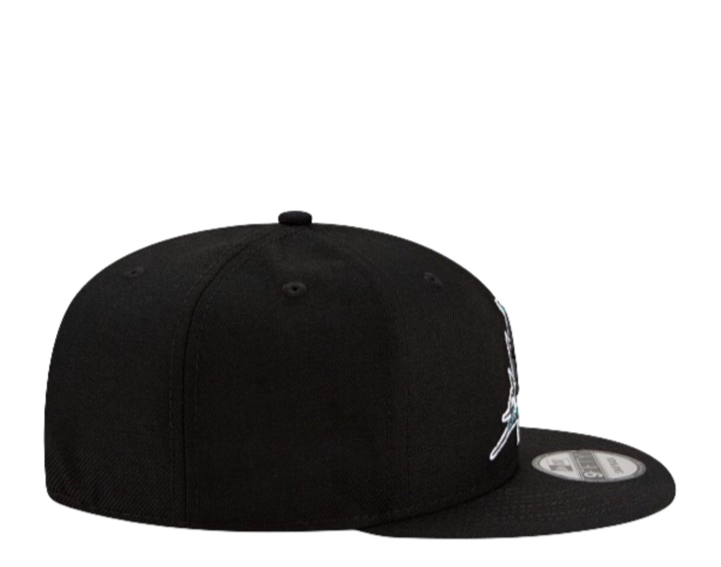 New Era 9Fifty MLB Florida Marlins Upside Down Logo Snapback Hat