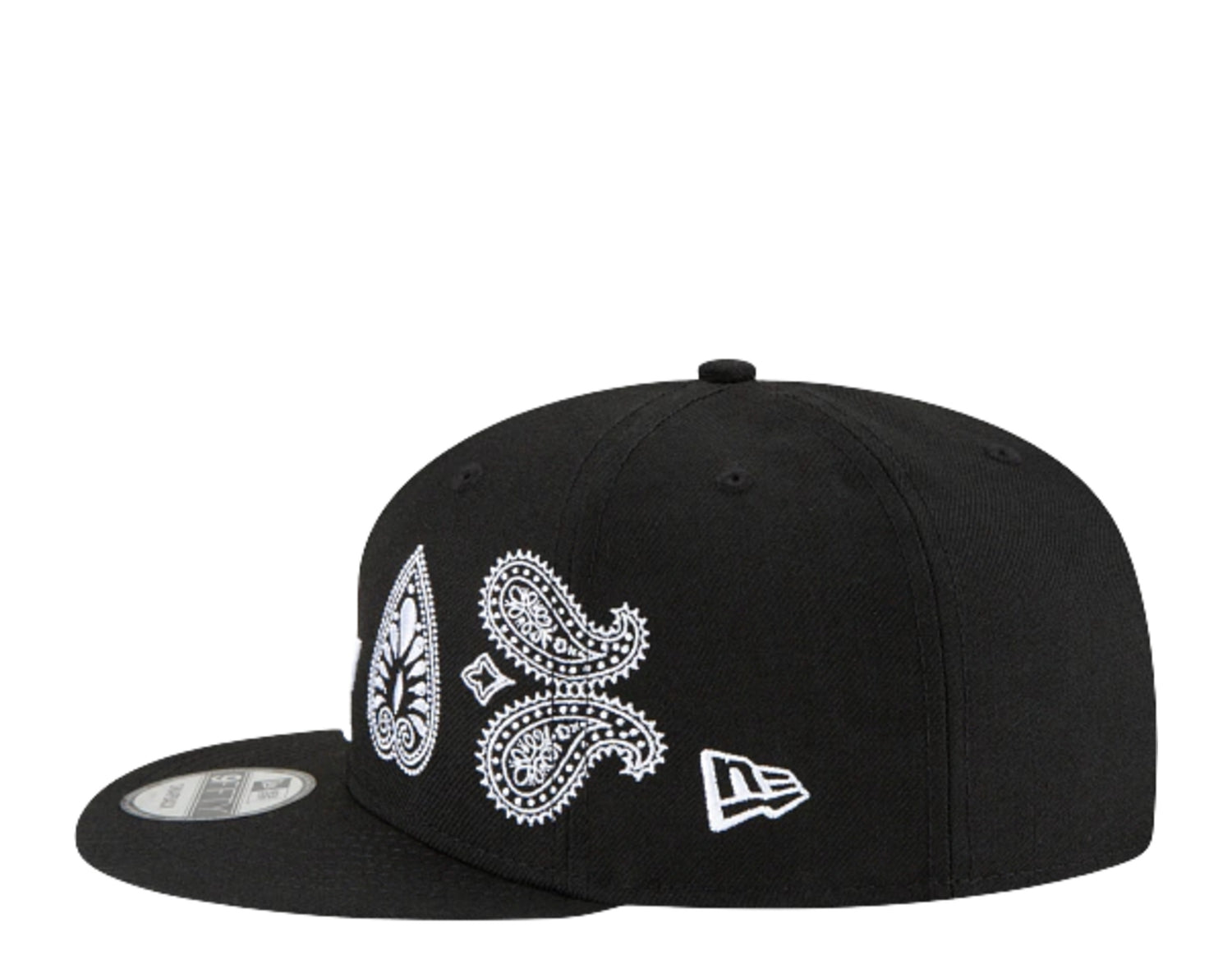 New Era 9Fifty MLB Los Angeles Dodgers Paisley Elements Snapback Hat W/ Grey Undervisor