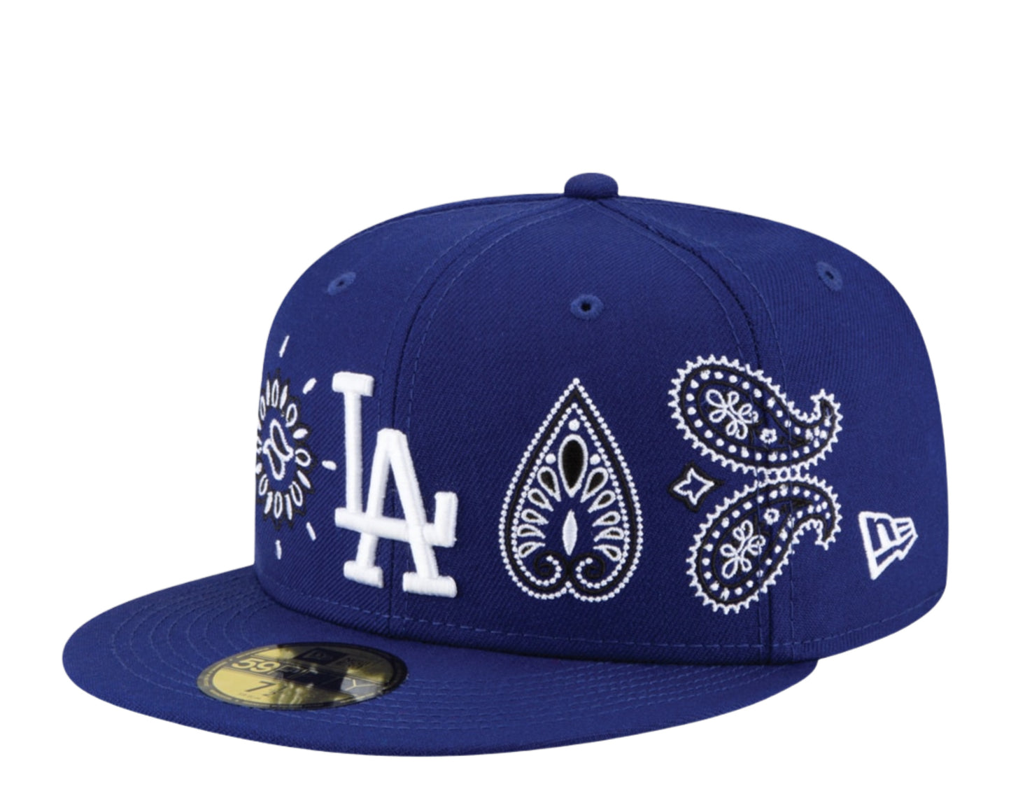 New Era 9Fifty MLB Los Angeles Dodgers Paisley Elements Snapback Hat W/ Green Undervisor