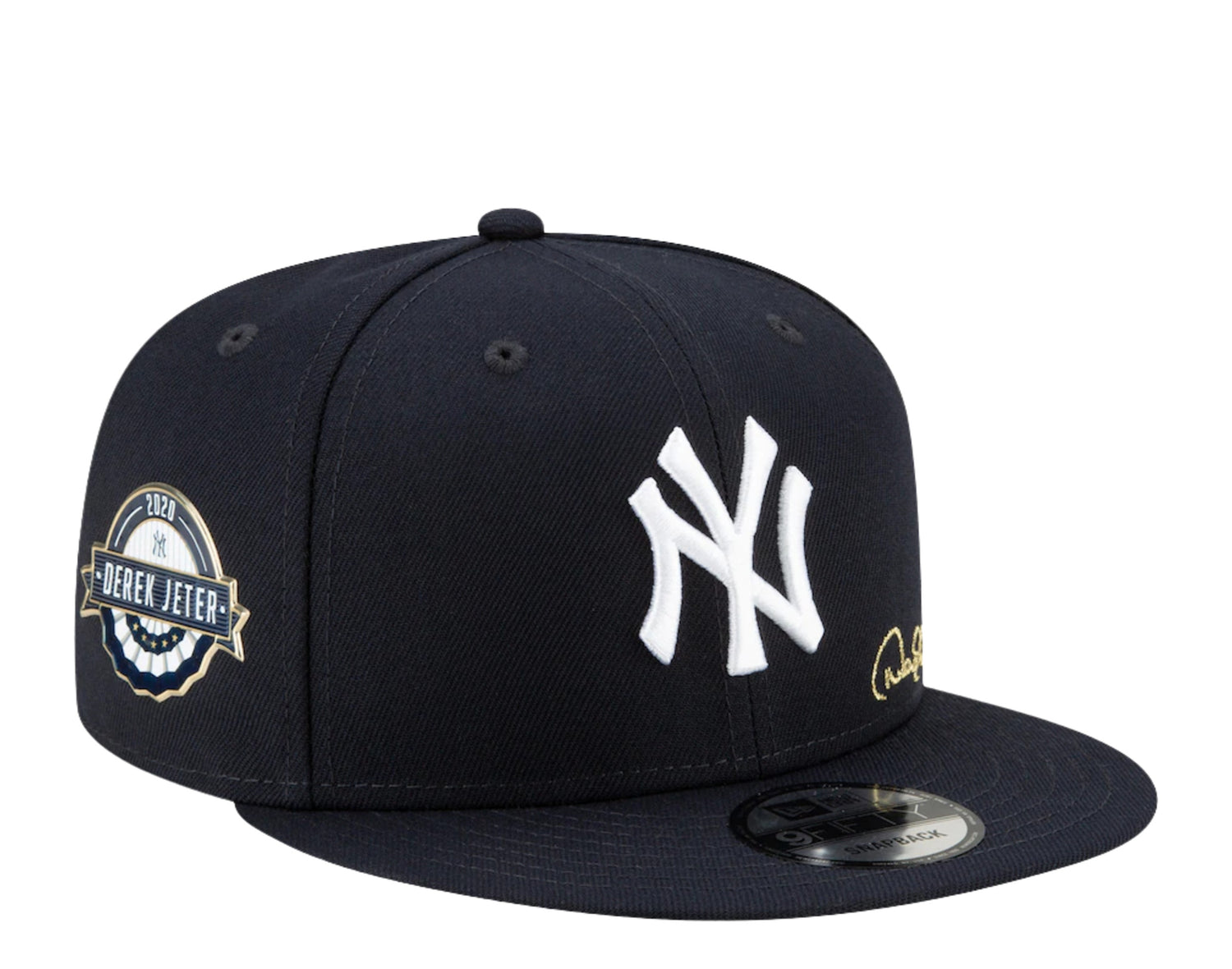 New Era 9Fifty MLB New York Yankees Derek Jeter 2021 Hall of Fame Signature Script Snapback Hat