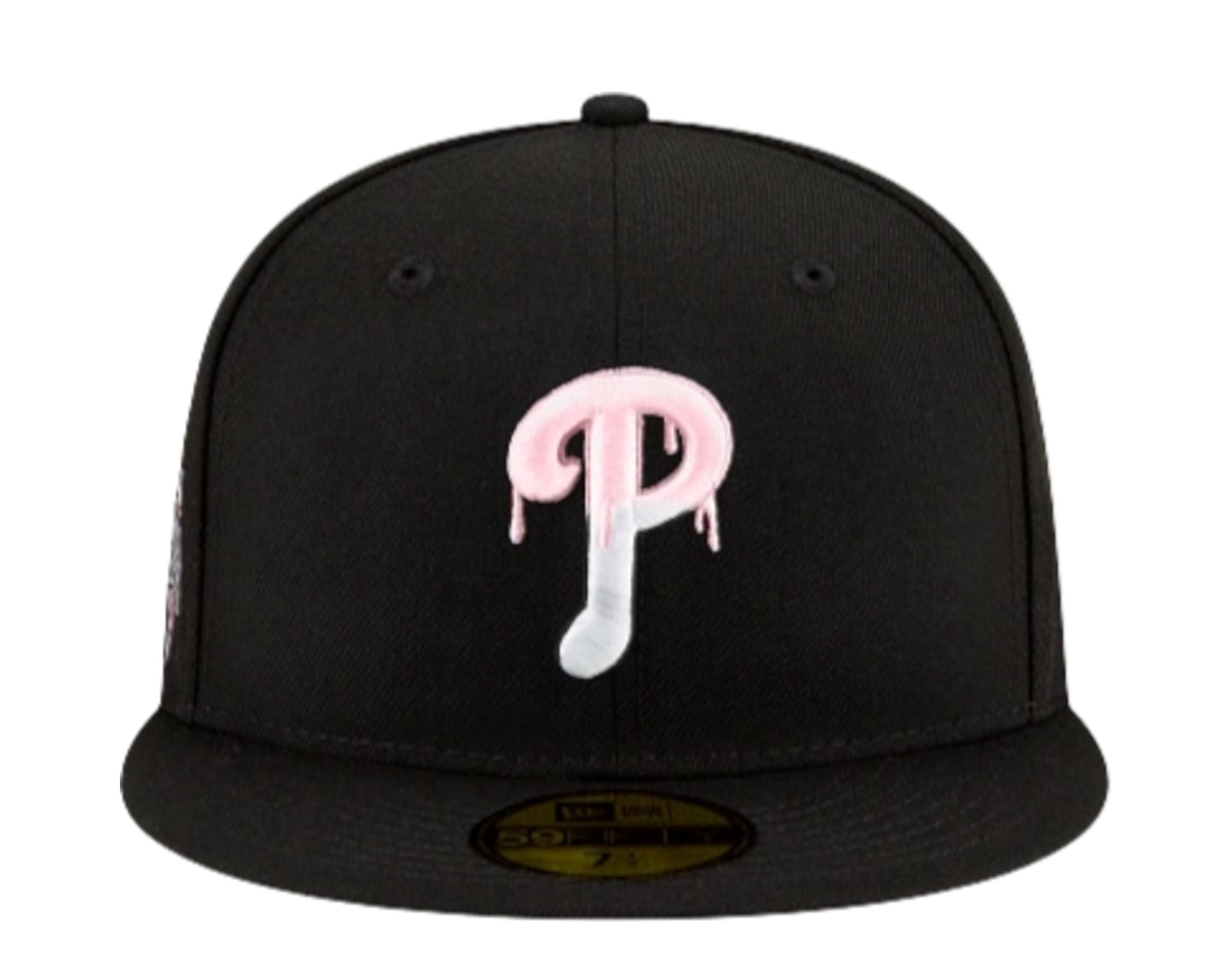 New Era 9Fifty MLB Philadelphia Phillies Team Drip Snapback Hat W/ Pink Undervisor