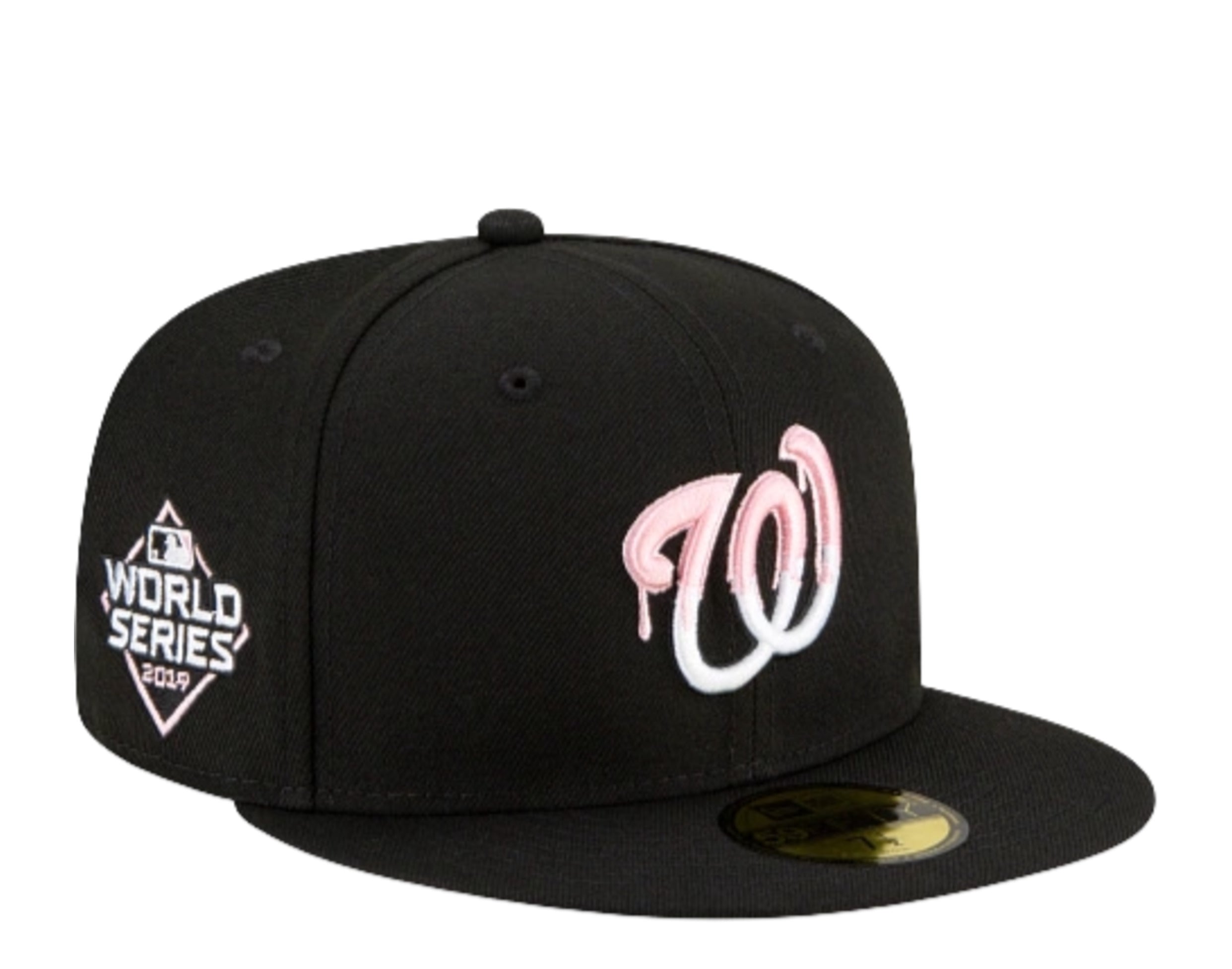 Washington Nationals 59FIFTY Fitted Team Drip Black Hat