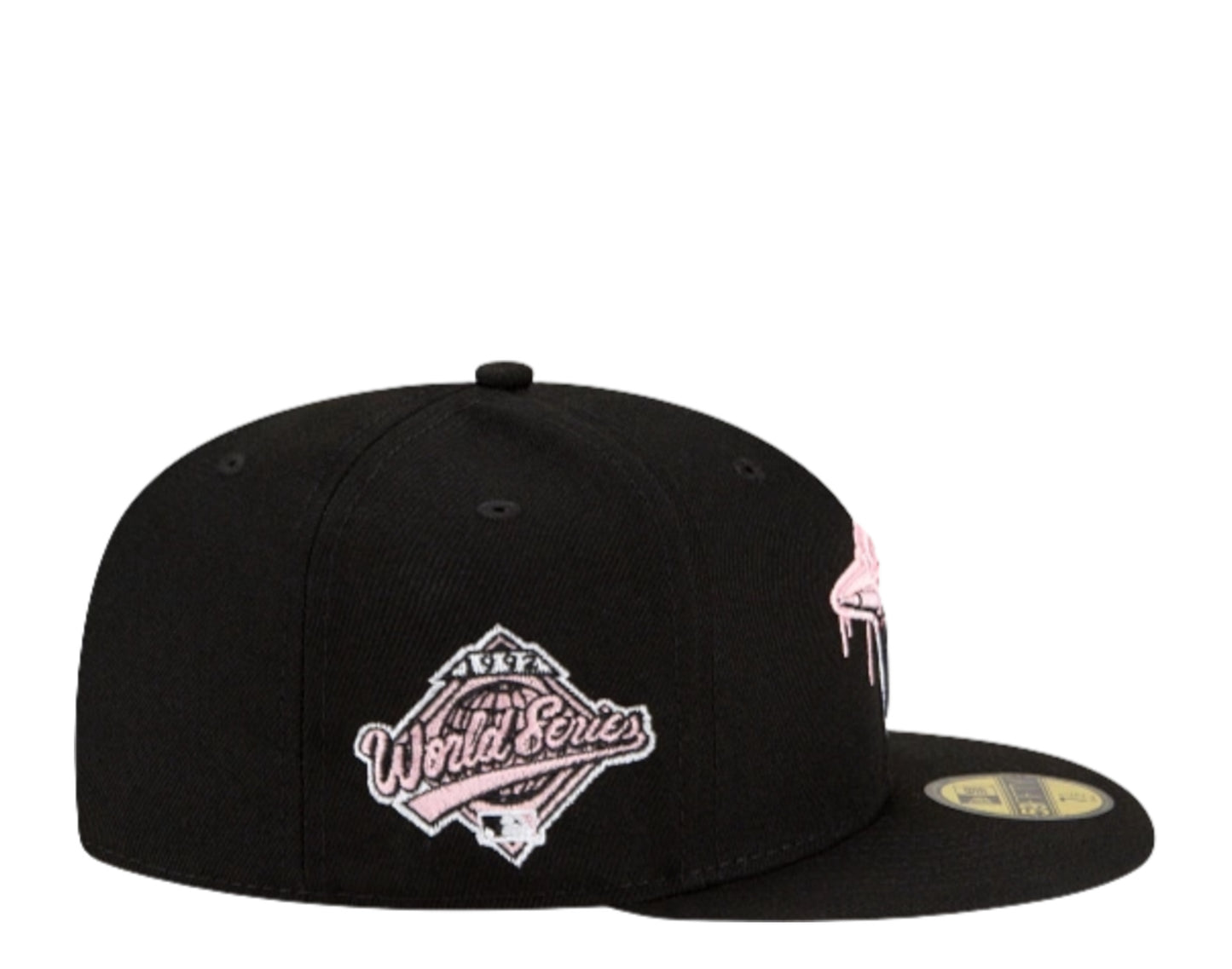 New Era 59Fifty MLB Toronto Blue Jays Team Drip Fitted Hat W/ Pink Undervisor