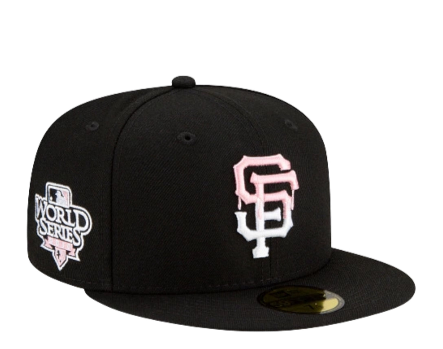 New Era 59Fifty MLB San Francisco Giants Team Drip Fitted Hat W/ Pink Undervisor