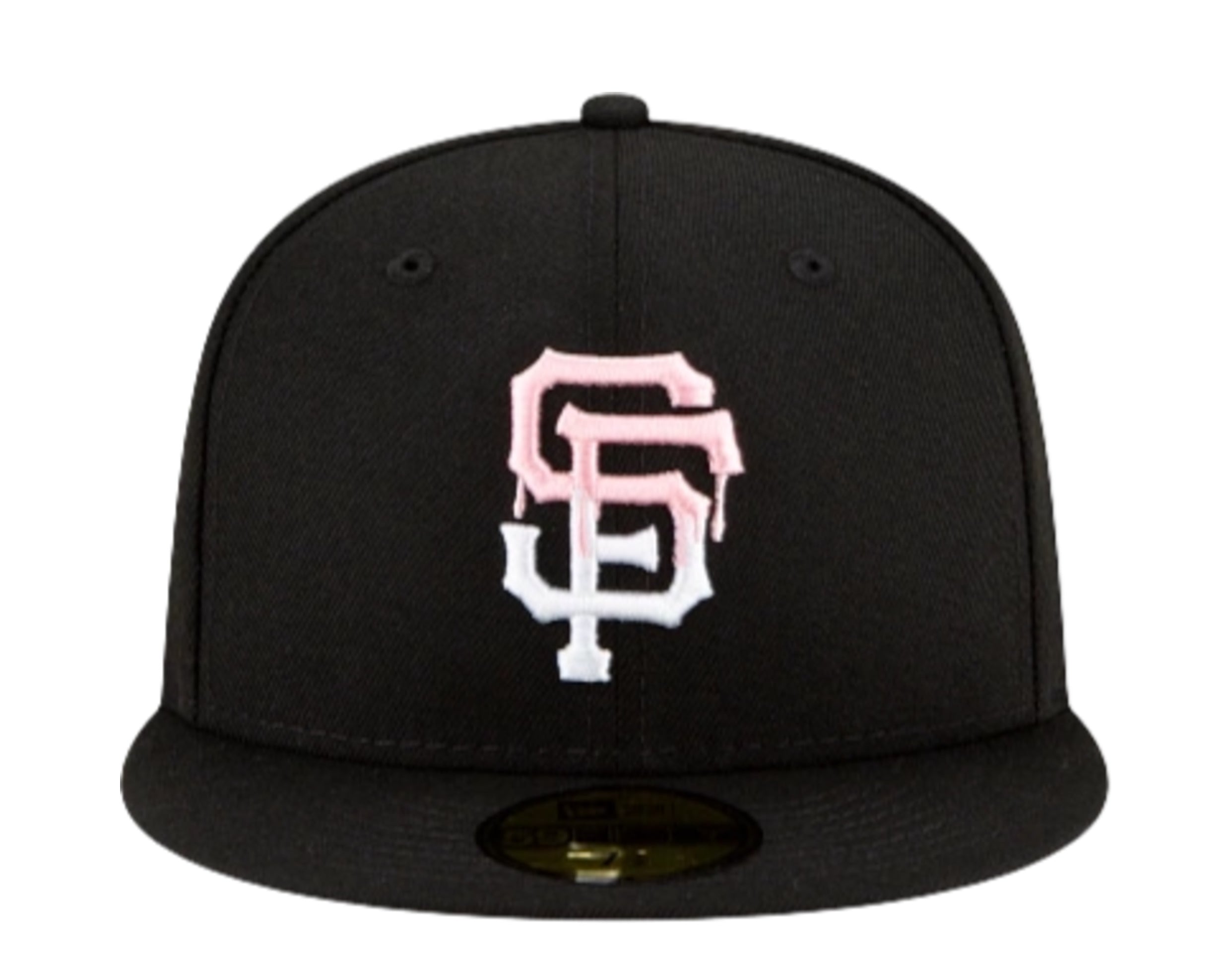 New Era 59Fifty MLB San Francisco Giants Team Drip Fitted Hat W/ Pink –  NYCMode
