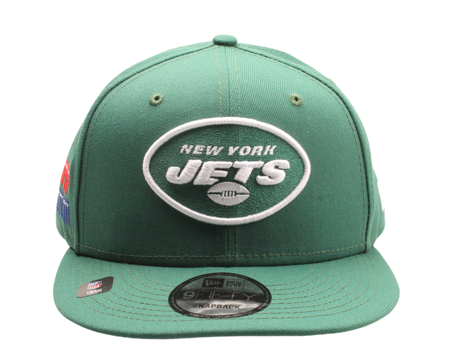 New Era 9Fifty NFL New York Jets III Super Bowl Patch Up Snapback Hat