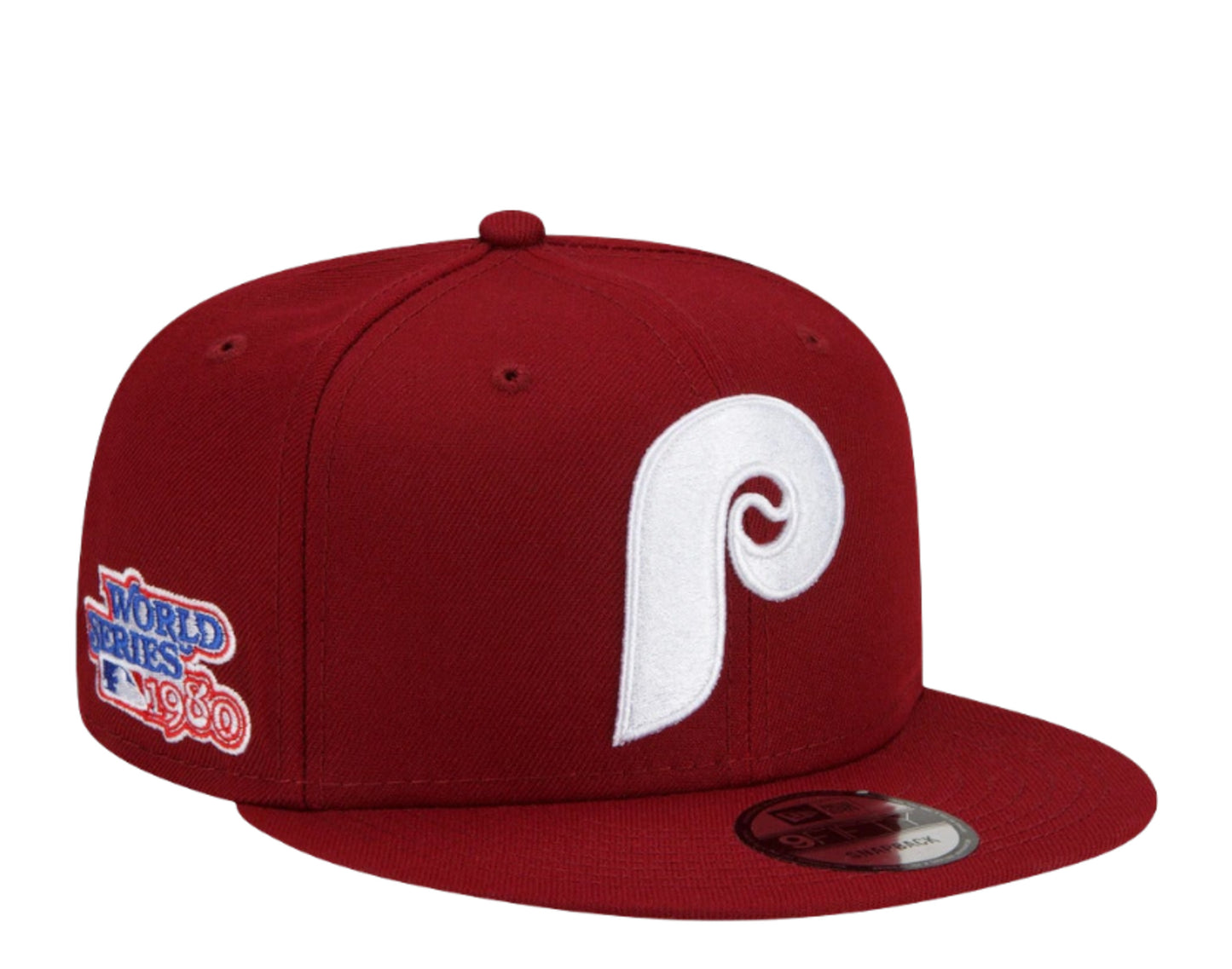 New Era 9Fifty MLB Philadelphia Phillies 1980 World Series Patch Up Snapback Hat