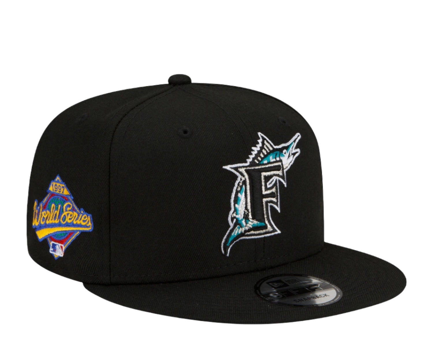 New Era 9Fifty MLB Miami Marlins 1997 World Series Patch Up Snapback Hat