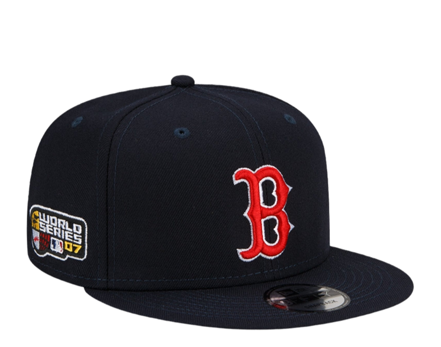 New Era 9Fifty MLB Boston Red Sox 2007 World Series Patch Up Snapback Hat