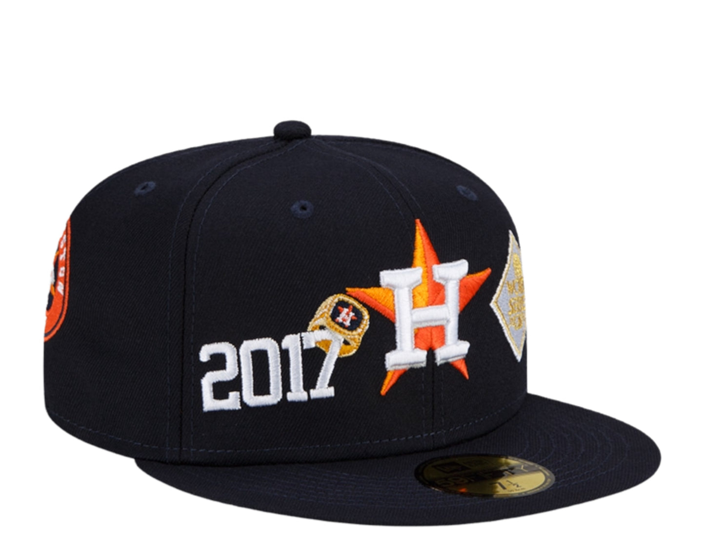 New Era 59Fifty MLB Houston Astros Count The Rings Fitted Hat