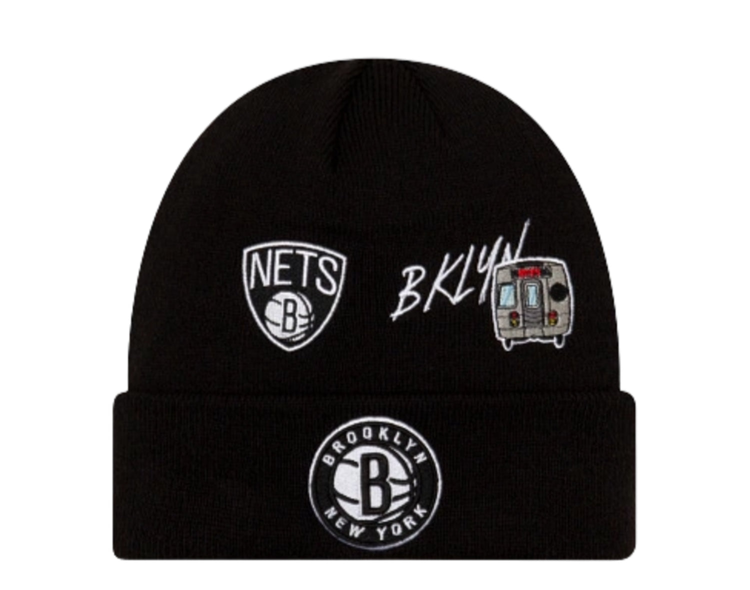 New Era NBA Brooklyn Nets City Transit Knit Cuff Beanie