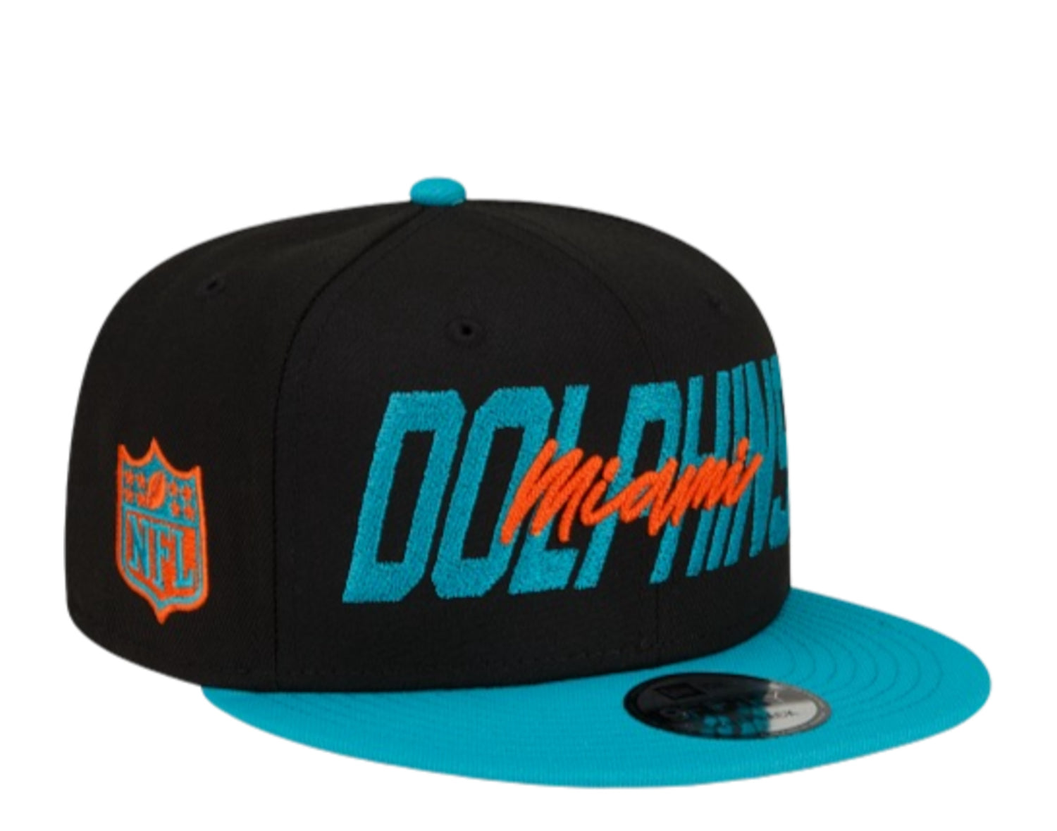 New Era 9Fifty NFL Miami Dolphins 2022 Draft Snapback Hat