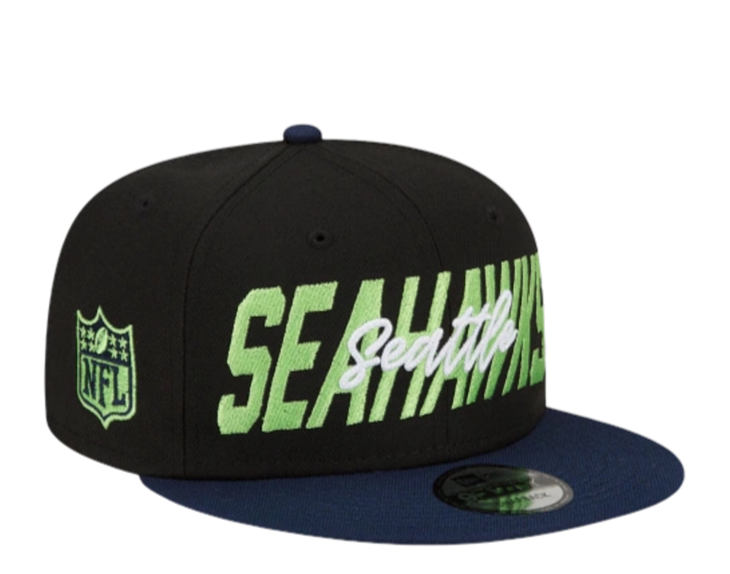 New Era 9Fifty NFL Seattle Seahawks 2022 Draft Snapback Hat