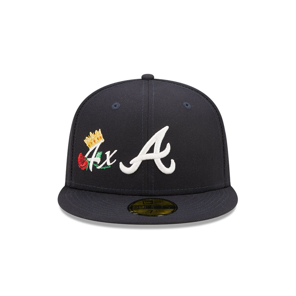 New Era 59Fifty MLB Atlanta Braves Crown Champs WS Fitted Hat