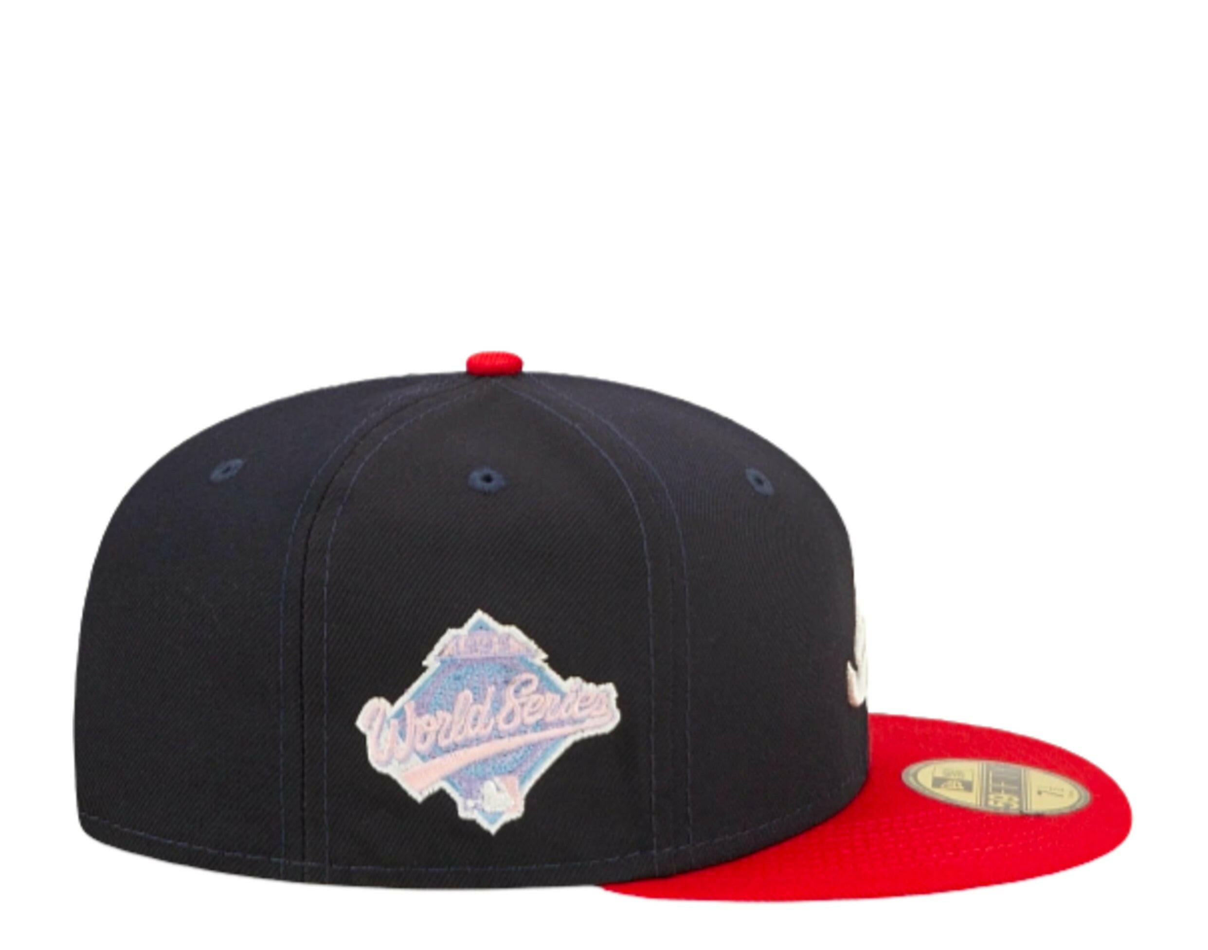 New Era 59Fifty MLB Atlanta Braves Pop Sweat Fitted Hat.