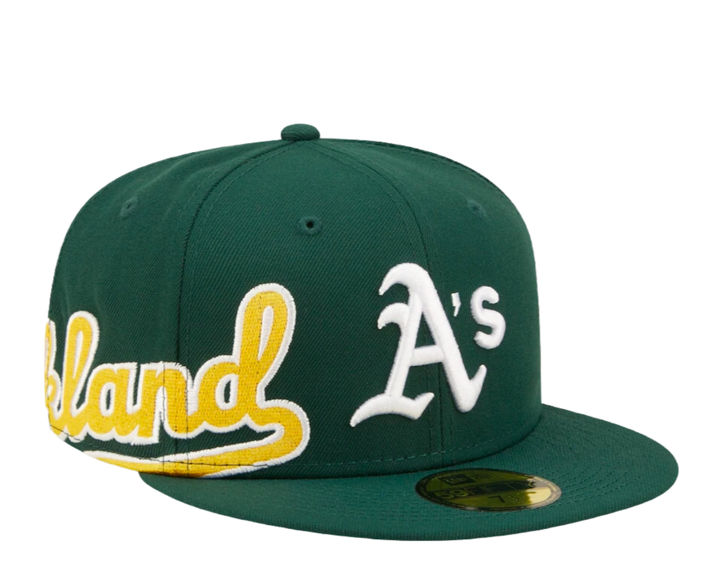 New Era 59Fifty MLB Oakland Athletics Sidesplit Fitted Hat