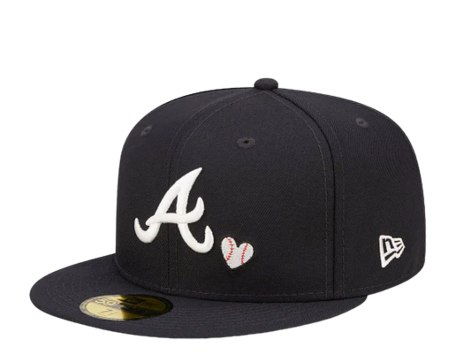 New Era 59Fifty MLB Atlanta Braves Team Heart Fitted Hat
