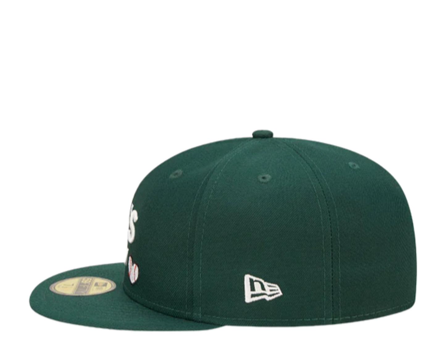 New Era 59Fifty MLB Oakland Athletics Team Heart Fitted Hat