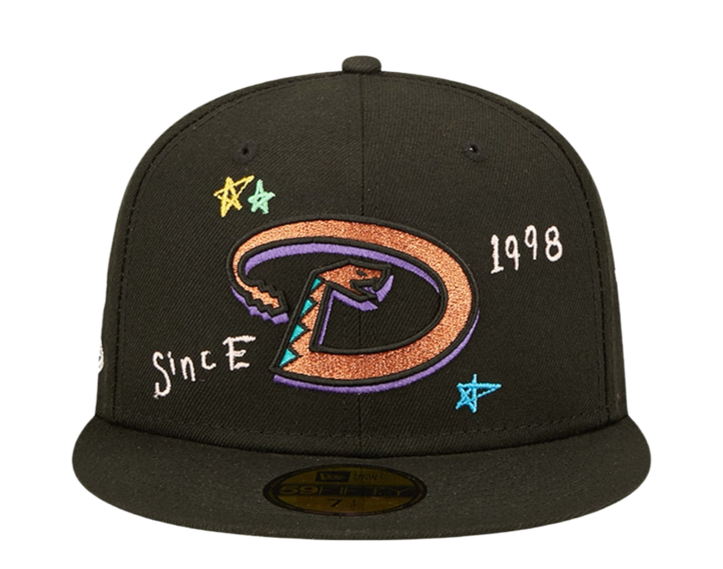 New Era 59Fifty MLB Arizona Diamondbacks Scribble Fitted Hat