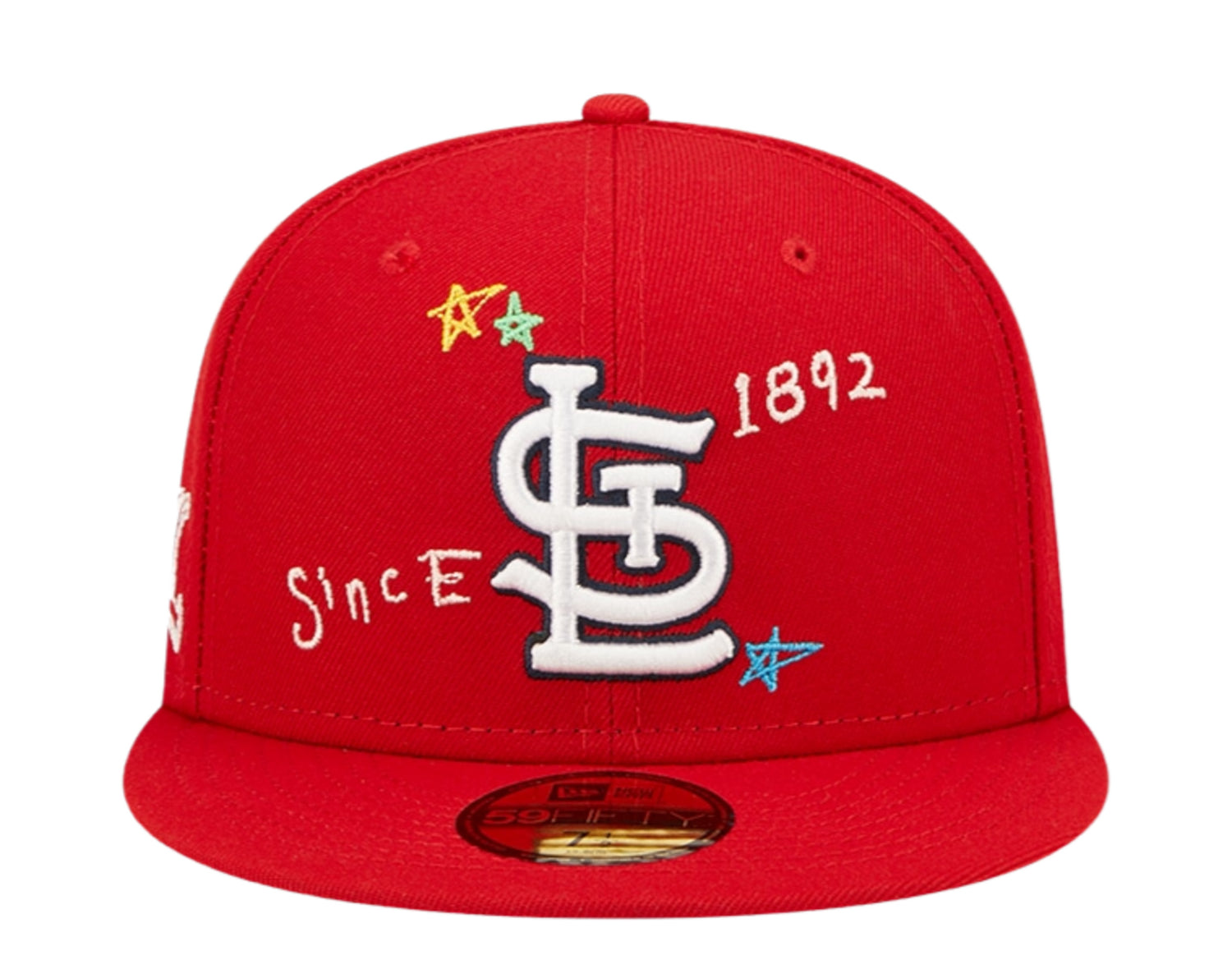 New Era 59Fifty MLB St. Louis Cardinals Scribble Fitted Hat