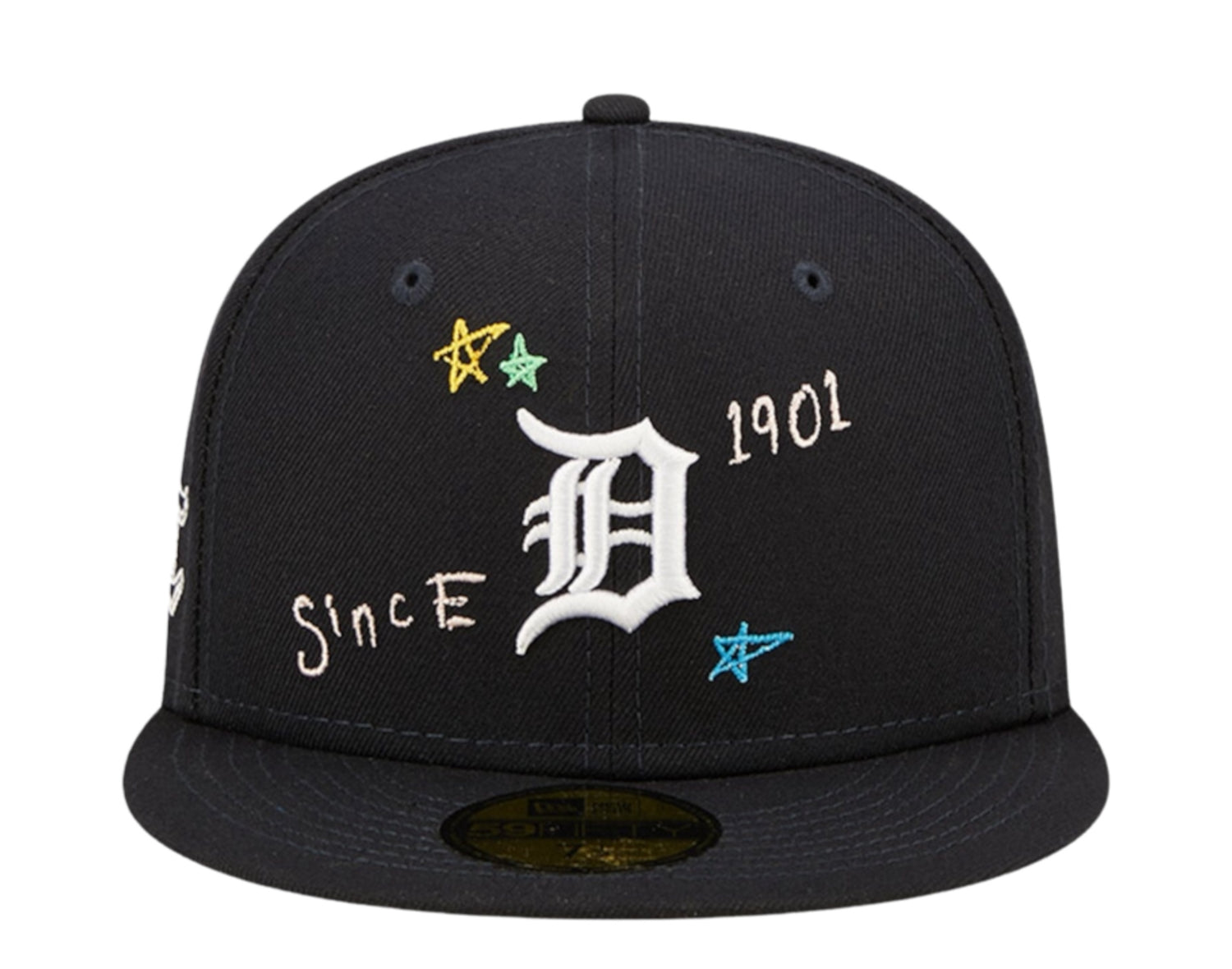 New Era 59Fifty MLB Detroit Tigers Scribble Fitted Hat