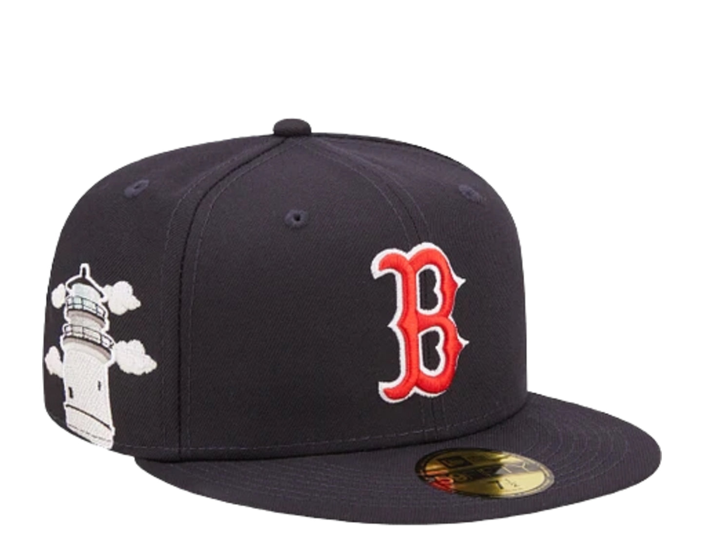 New Era 59Fifty MLB Boston Red Sox Cloud Icon Fitted Hat