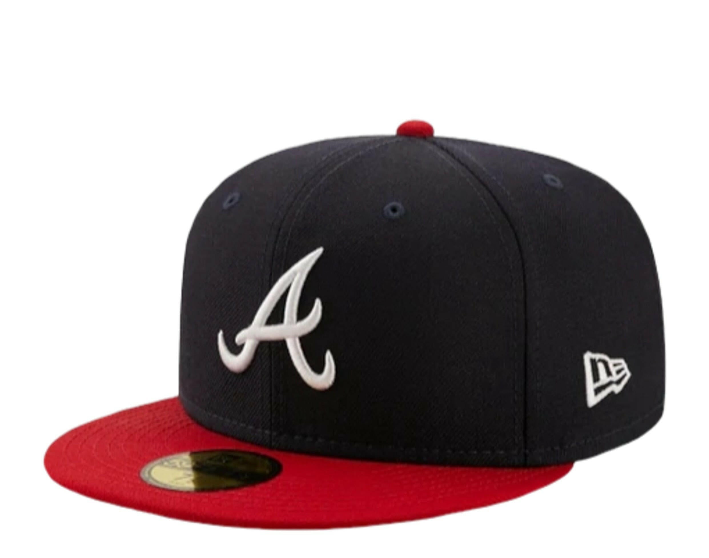New Era 59Fifty MLB Atlanta Braves 1995 Logo History Fitted Hat.