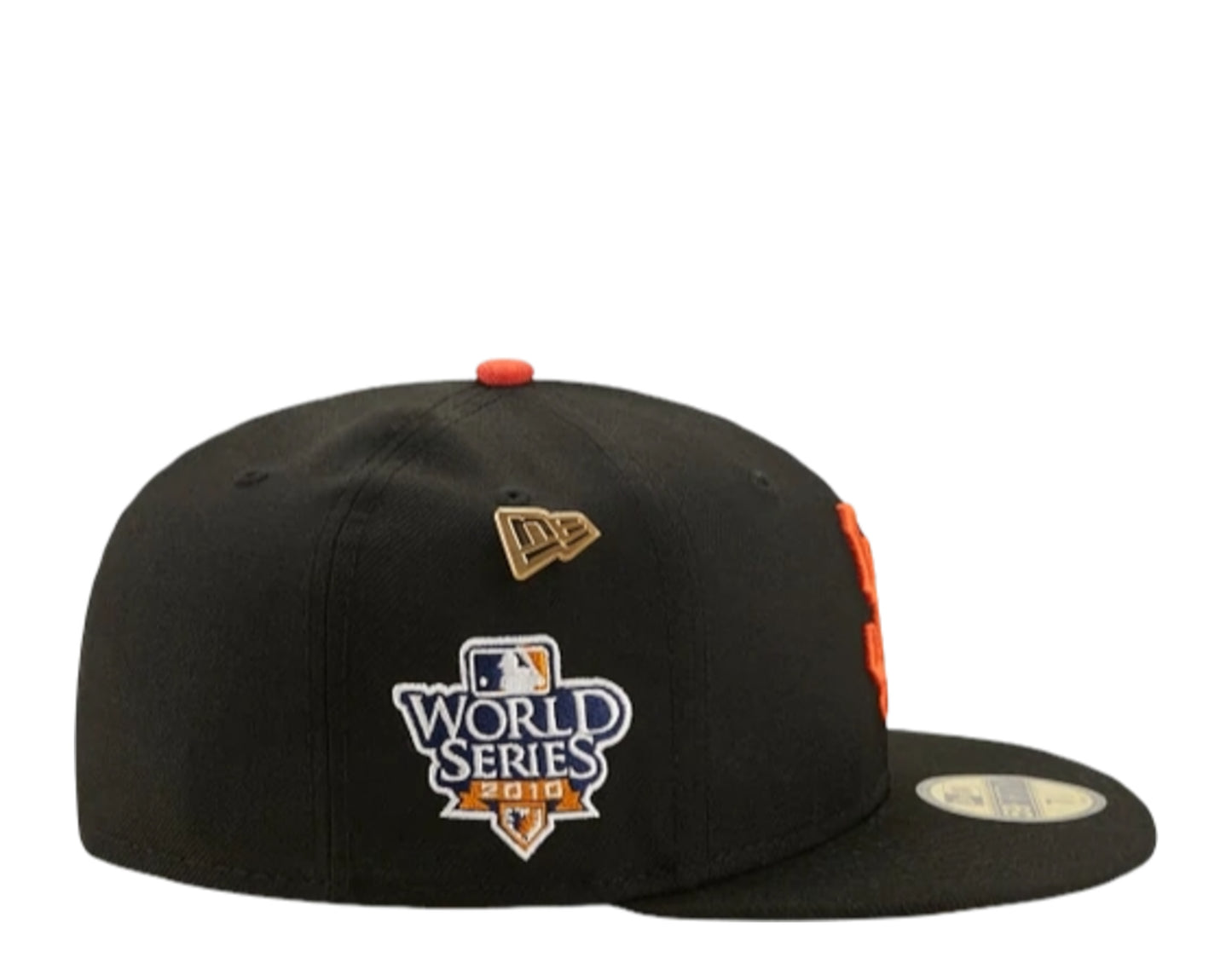 New Era 59Fifty MLB San Francisco Giants 2010 Logo History Fitted Hat