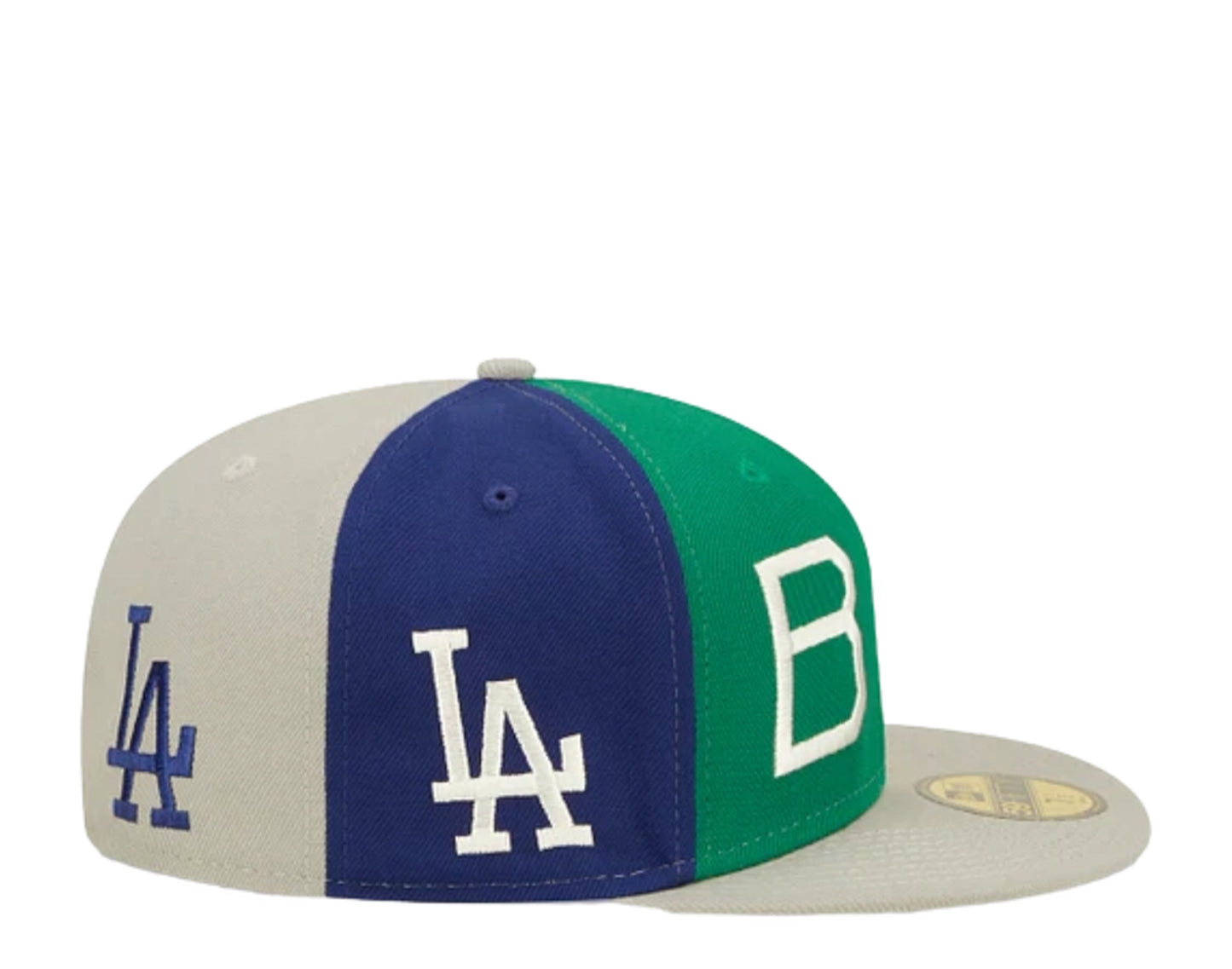 New Era 59Fifty MLB Los Angeles Dodgers Logo Pinwheel Fitted Hat