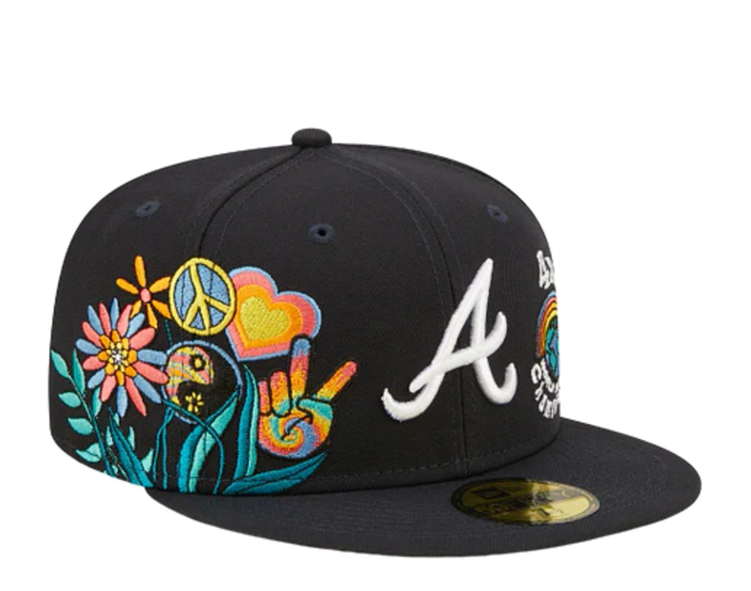 New Era 59Fifty MLB Atlanta Braves Groovy Fitted Hat