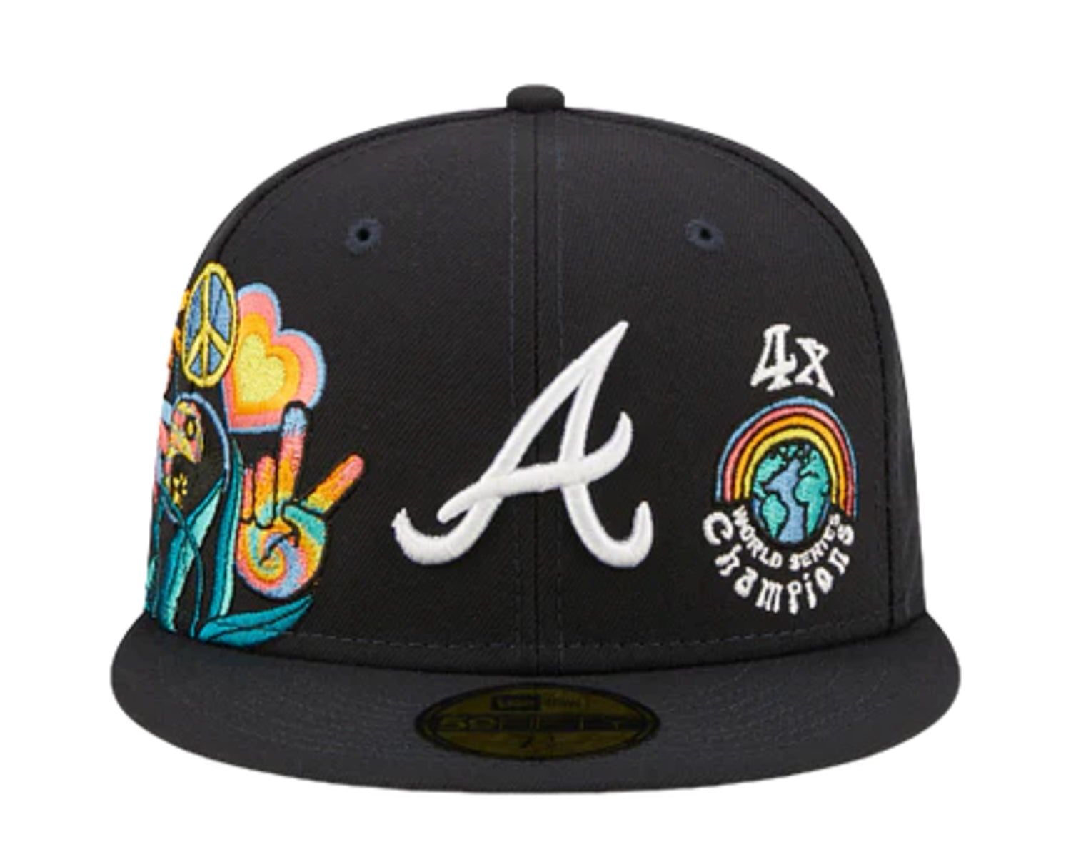 New Era 59Fifty MLB Atlanta Braves Groovy Fitted Hat