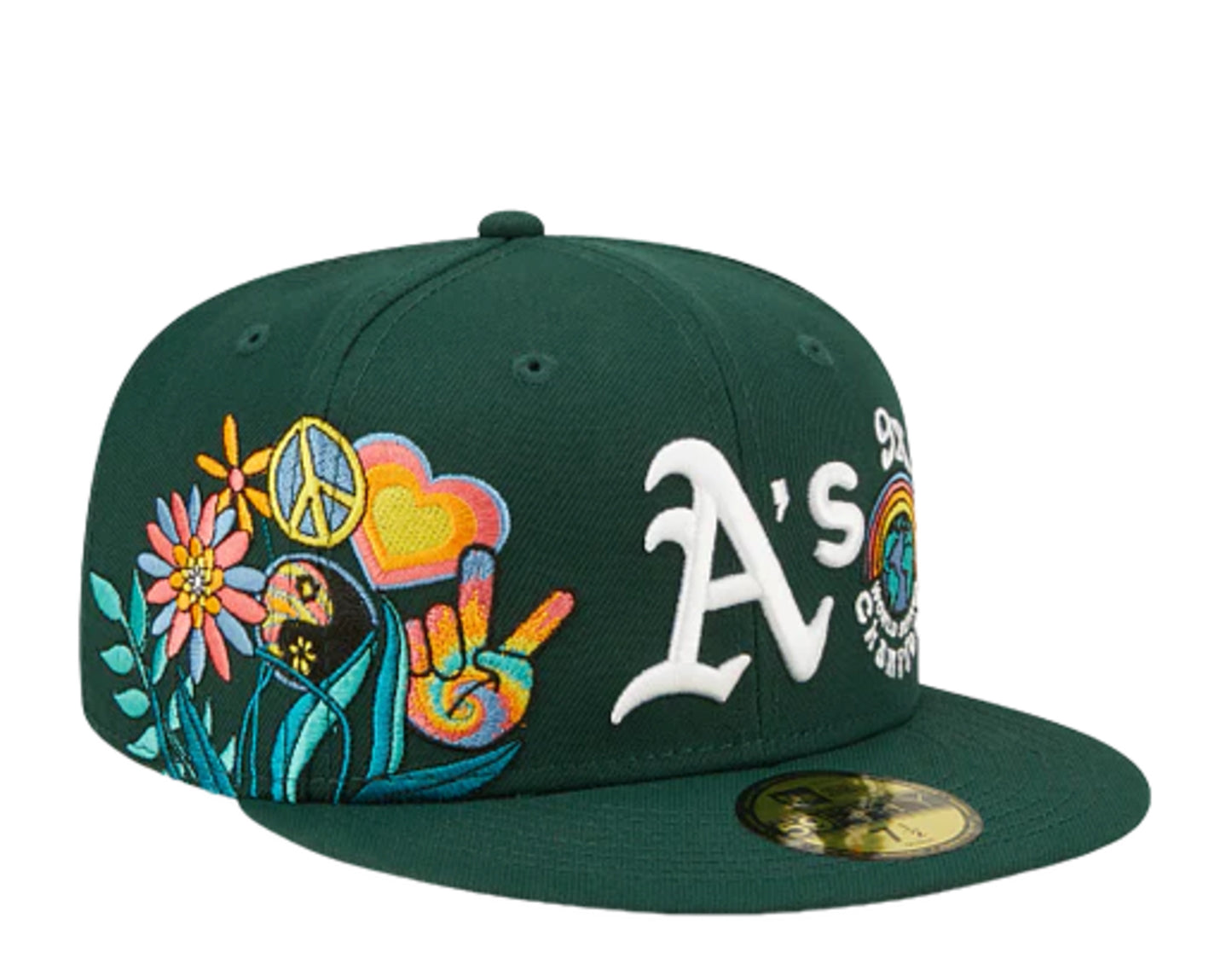 New Era 59Fifty MLB Oakland Athletics Groovy Fitted Hat