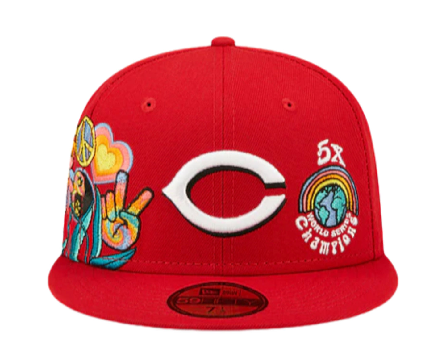 New Era 59Fifty MLB Cincinnati Reds Groovy Fitted Hat
