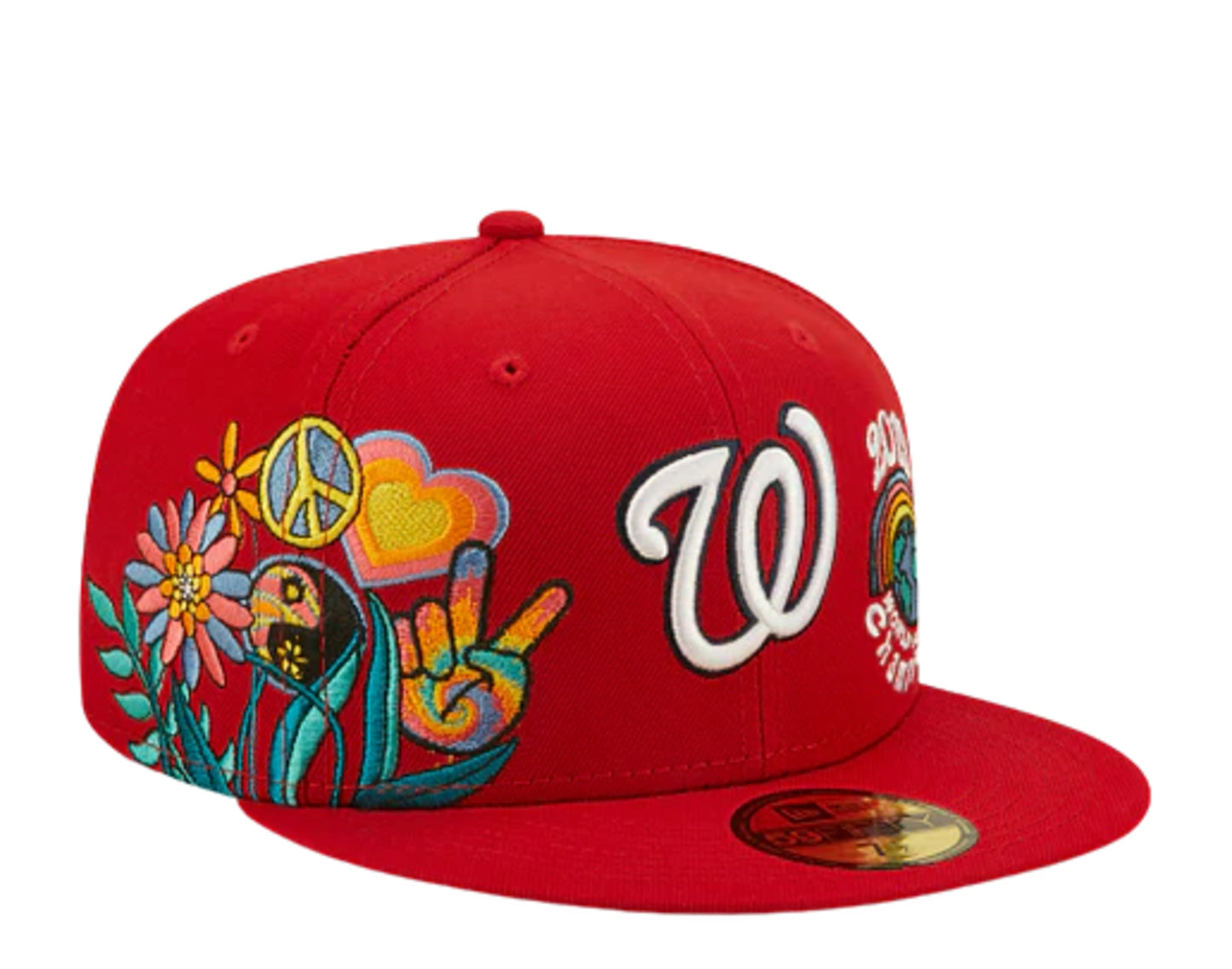 New Era 59Fifty MLB Washington Nationals Groovy Fitted Hat