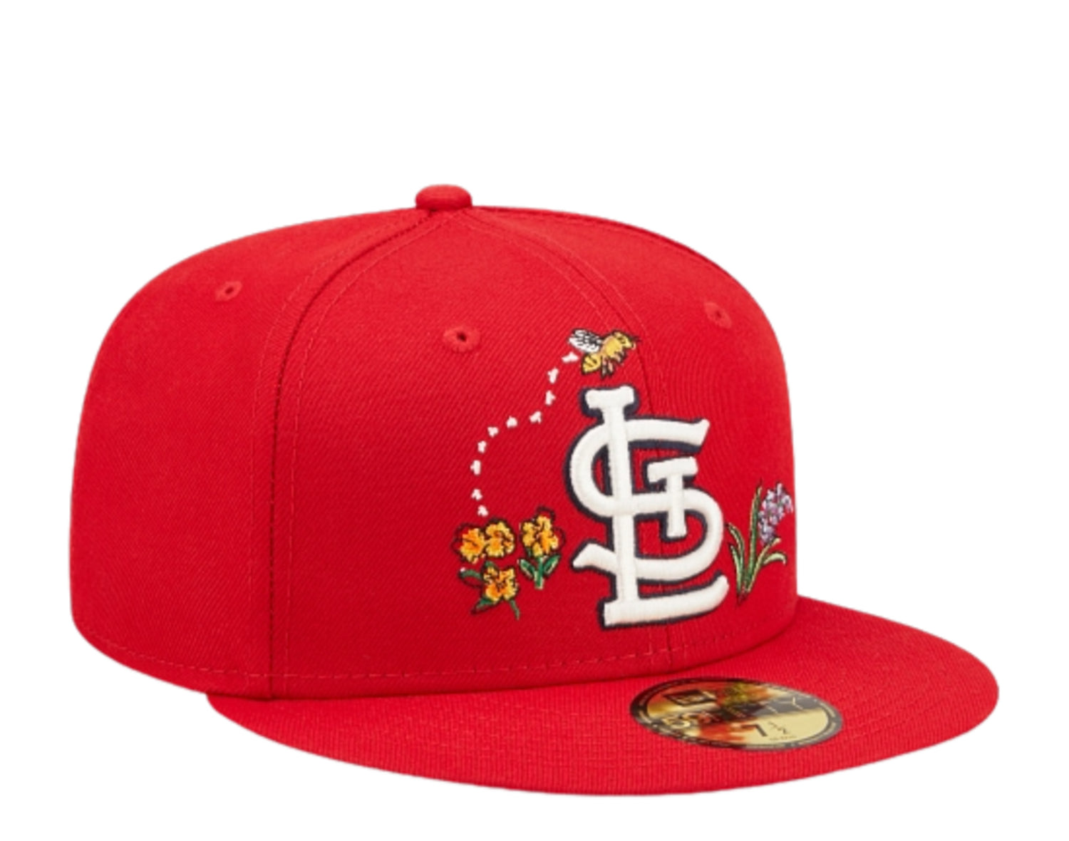 New Era 59Fifty MLB St. Louis Cardinals Watercolor Floral Fitted Hat