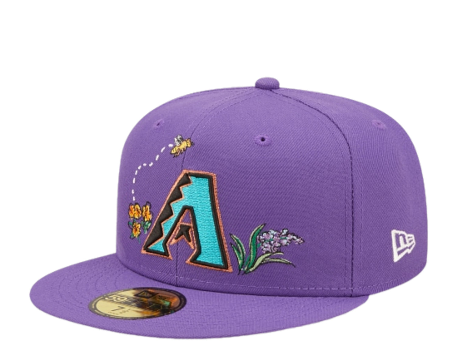 New Era 59Fifty MLB Arizona Diamondbacks Watercolor Floral Fitted Hat