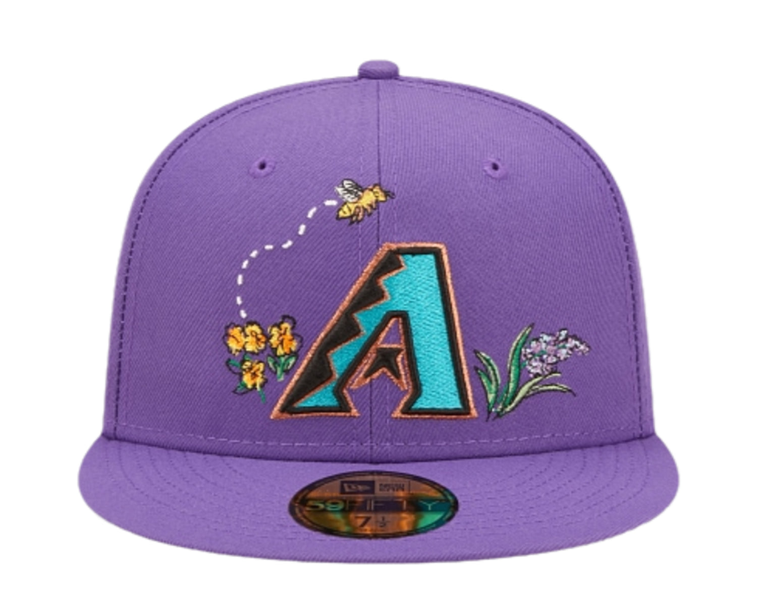 New Era 59Fifty MLB Arizona Diamondbacks Watercolor Floral Fitted Hat