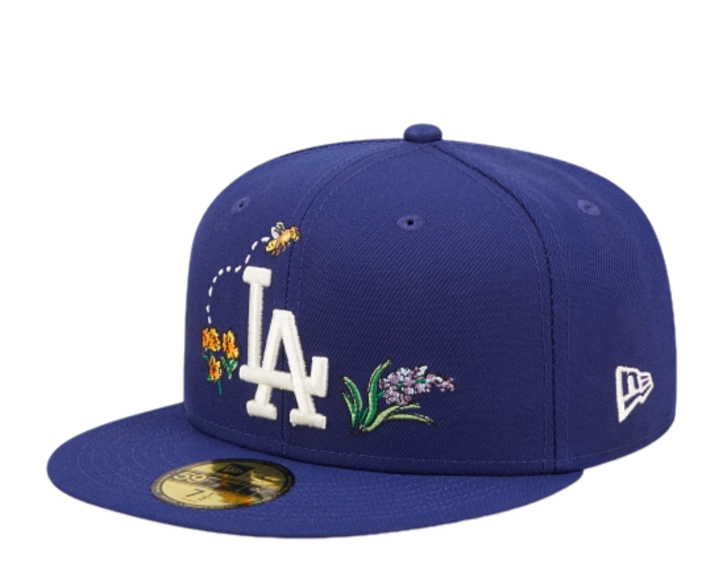 New Era 59Fifty MLB Los Angeles Dodgers Watercolor Floral Fitted Hat