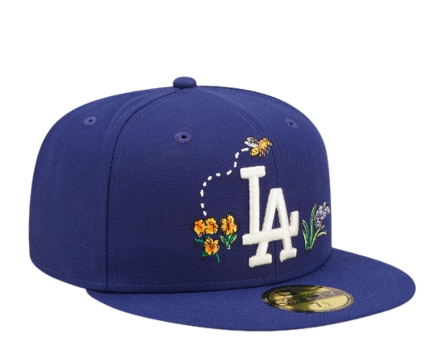 New Era 59Fifty MLB Los Angeles Dodgers Watercolor Floral Fitted Hat