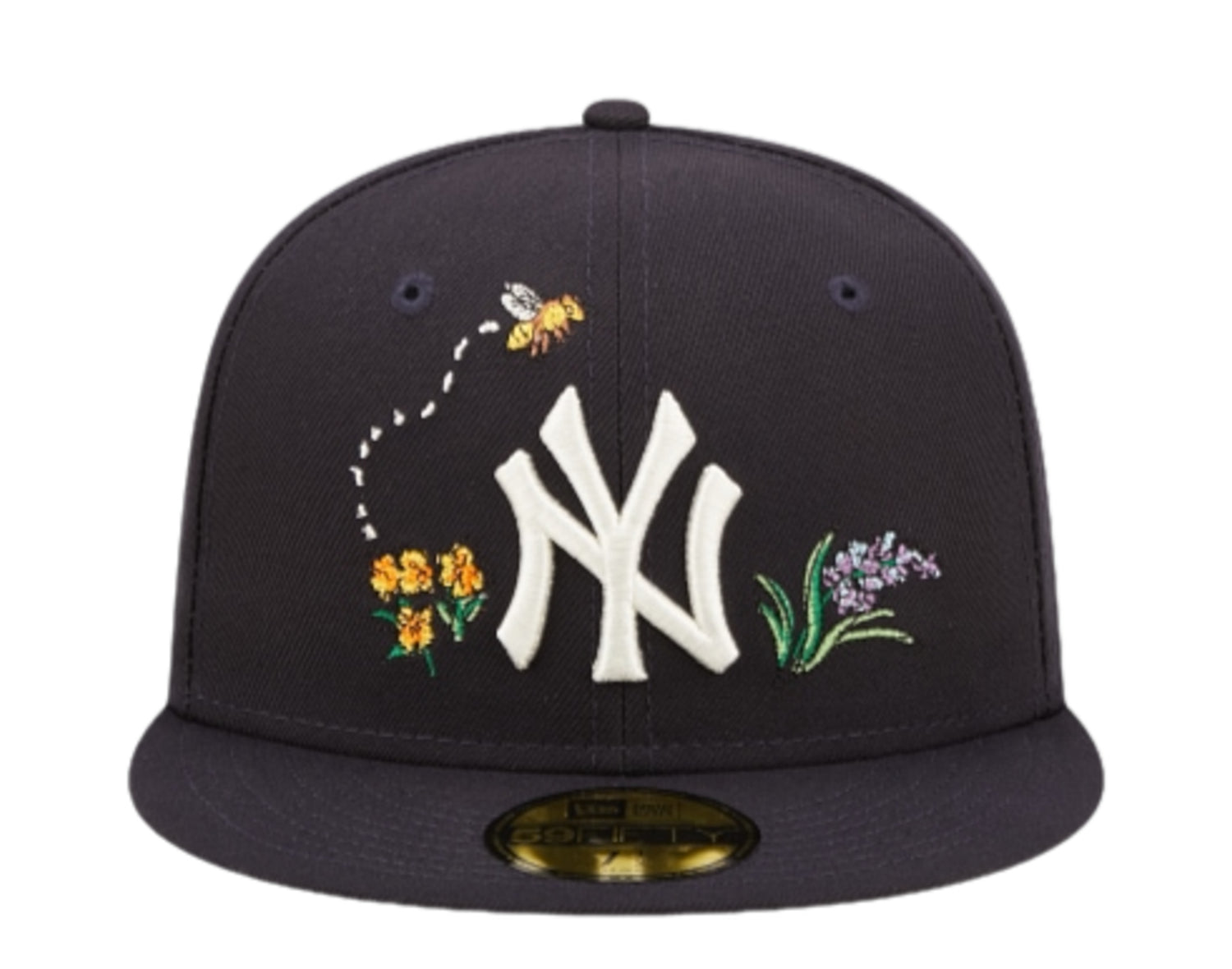 New Era 59Fifty MLB New York Yankees Watercolor Floral Fitted Hat