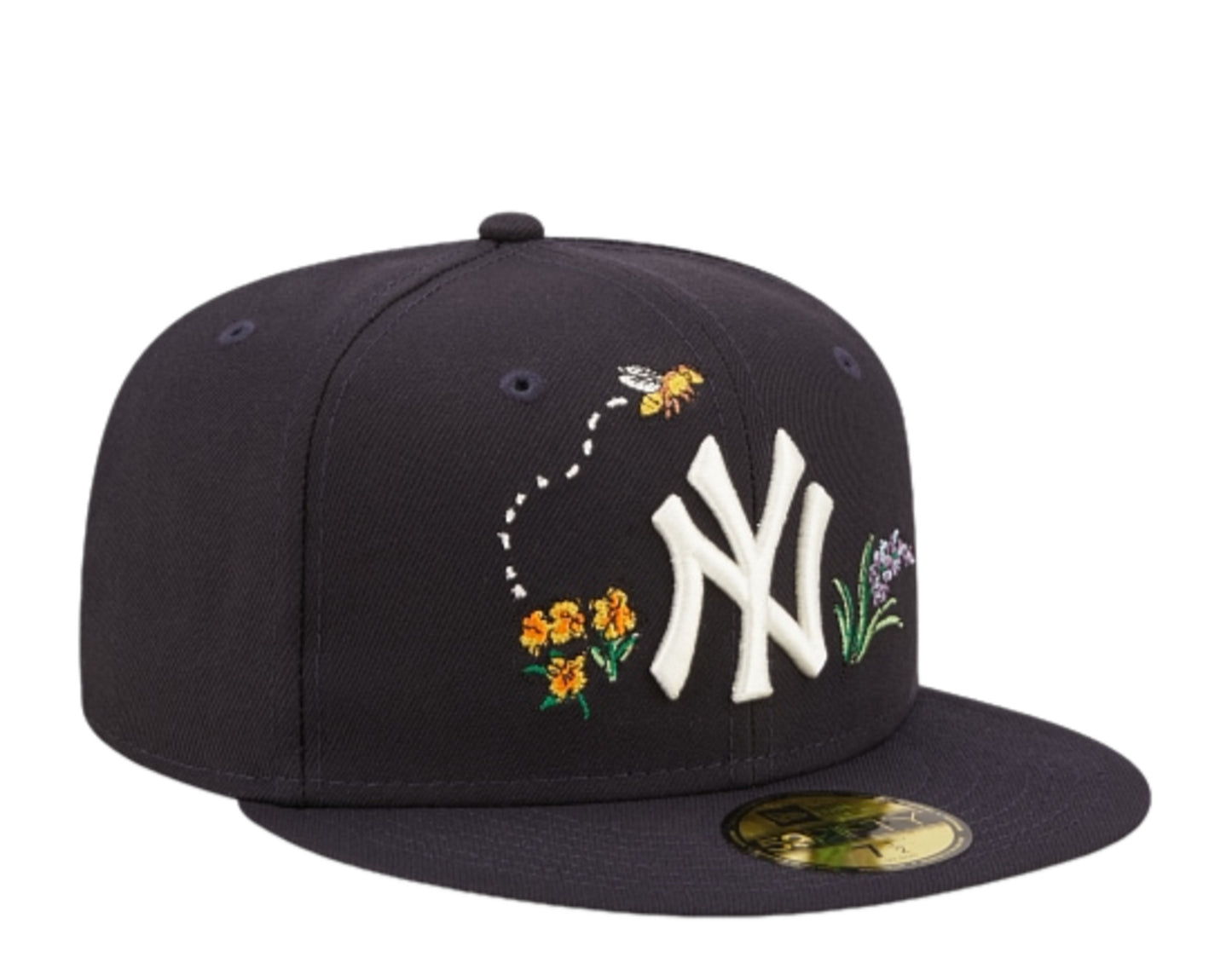New Era 59Fifty MLB New York Yankees Watercolor Floral Fitted Hat