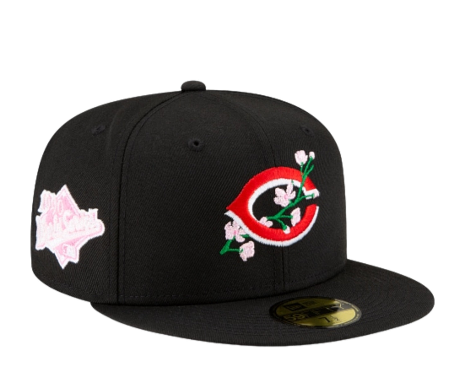 New Era 59Fifty MLB Cincinnati Reds Side Patch Bloom Fitted Hat