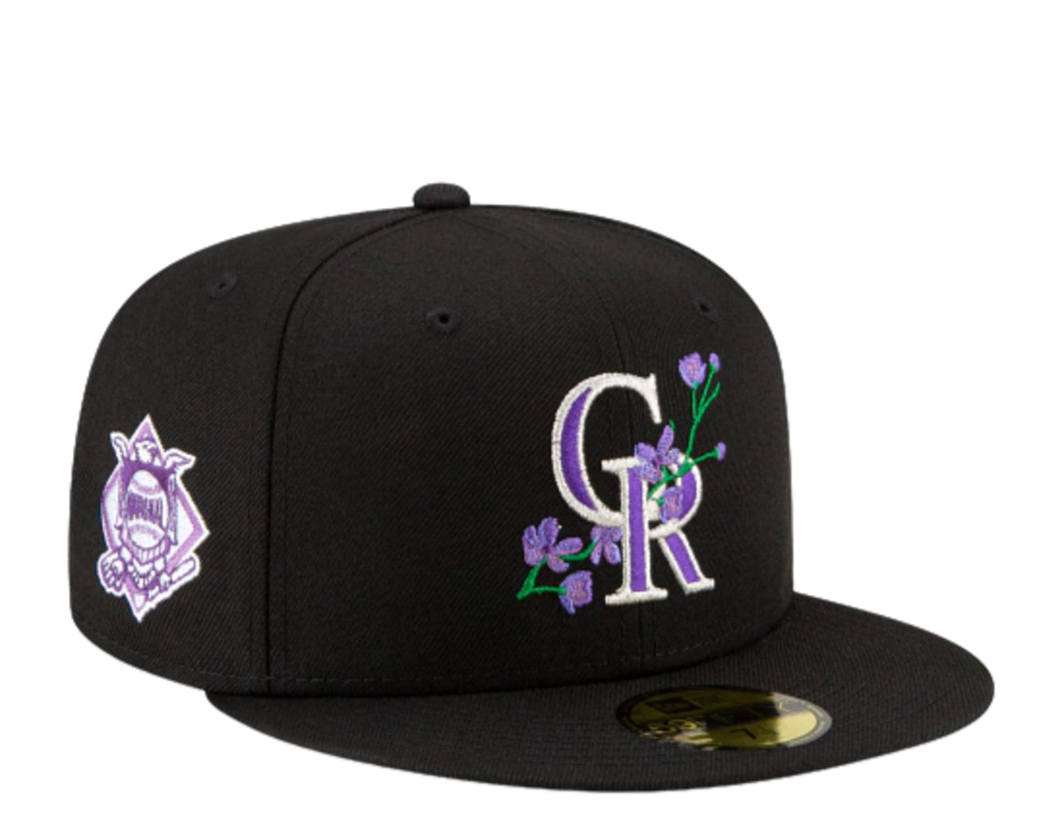 New Era 59Fifty MLB Colorado Rockies Side Patch Bloom Fitted Hat