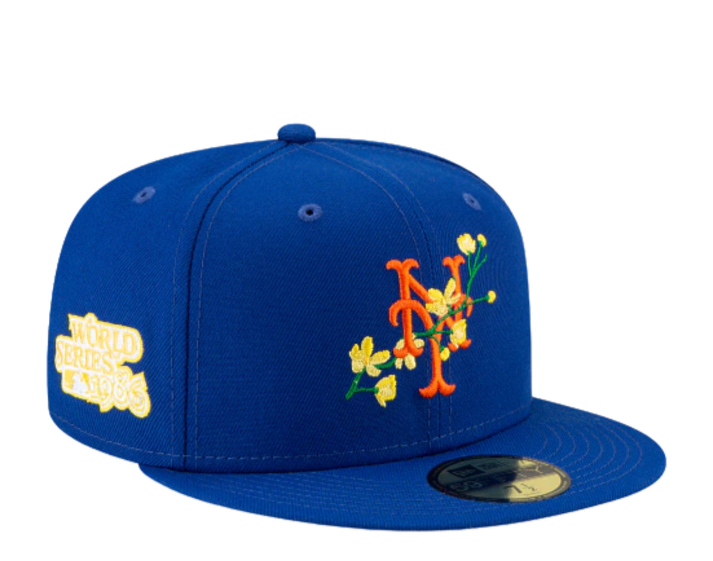 New Era 59Fifty MLB New York Mets Side Patch Bloom Fitted Hat