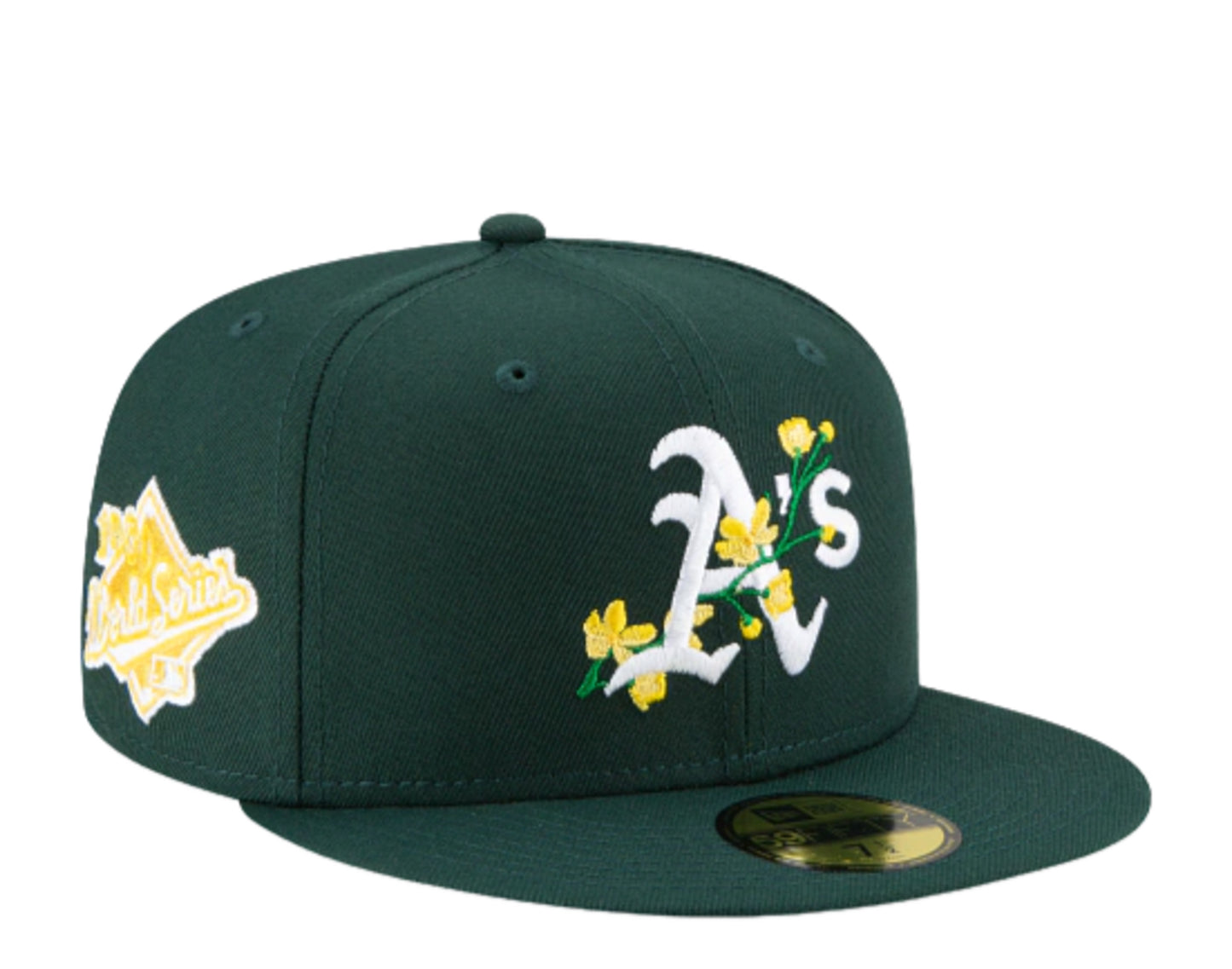 New Era 59Fifty MLB Oakland Athletics Side Patch Bloom Fitted Hat